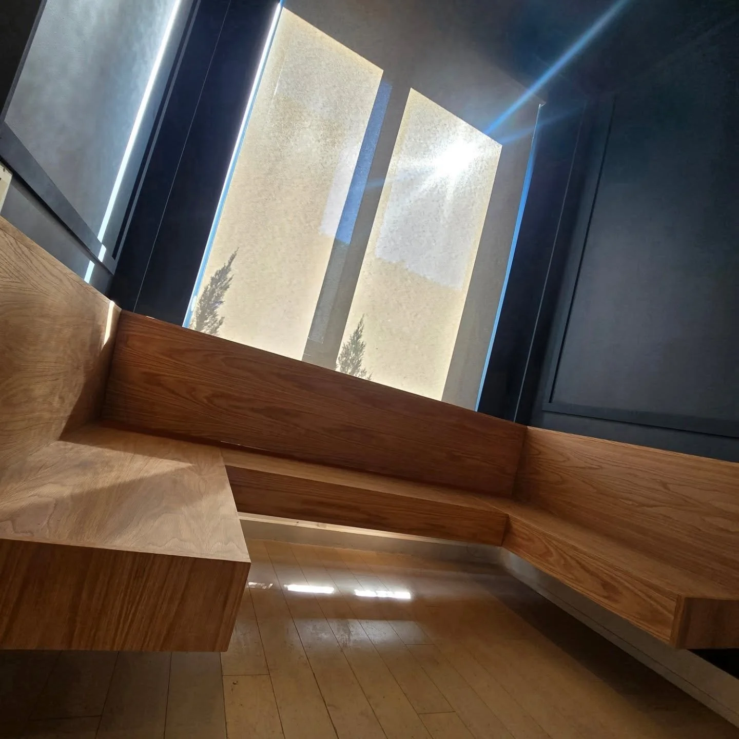 Floating Banquette designed by our favourite @bastionmadedesign