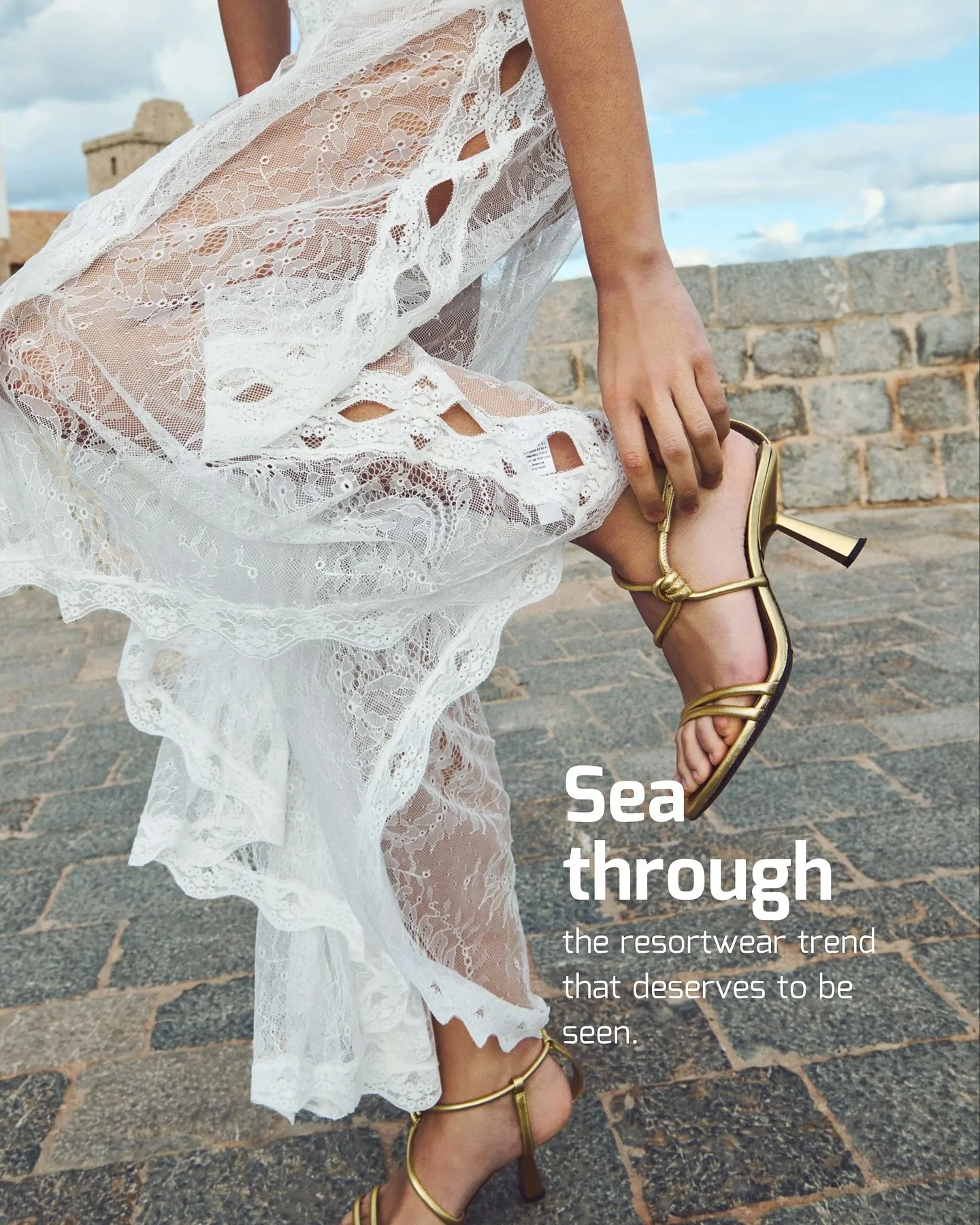 👁️ Clearly a Trend
Sheer, but make it sharp.

From translucent layers to barely-there fabrics, the see-through trend is taking resortwear to seductive new heights. Fluid, ethereal, and unapologetically bold, these looks reveal just enough to leave a