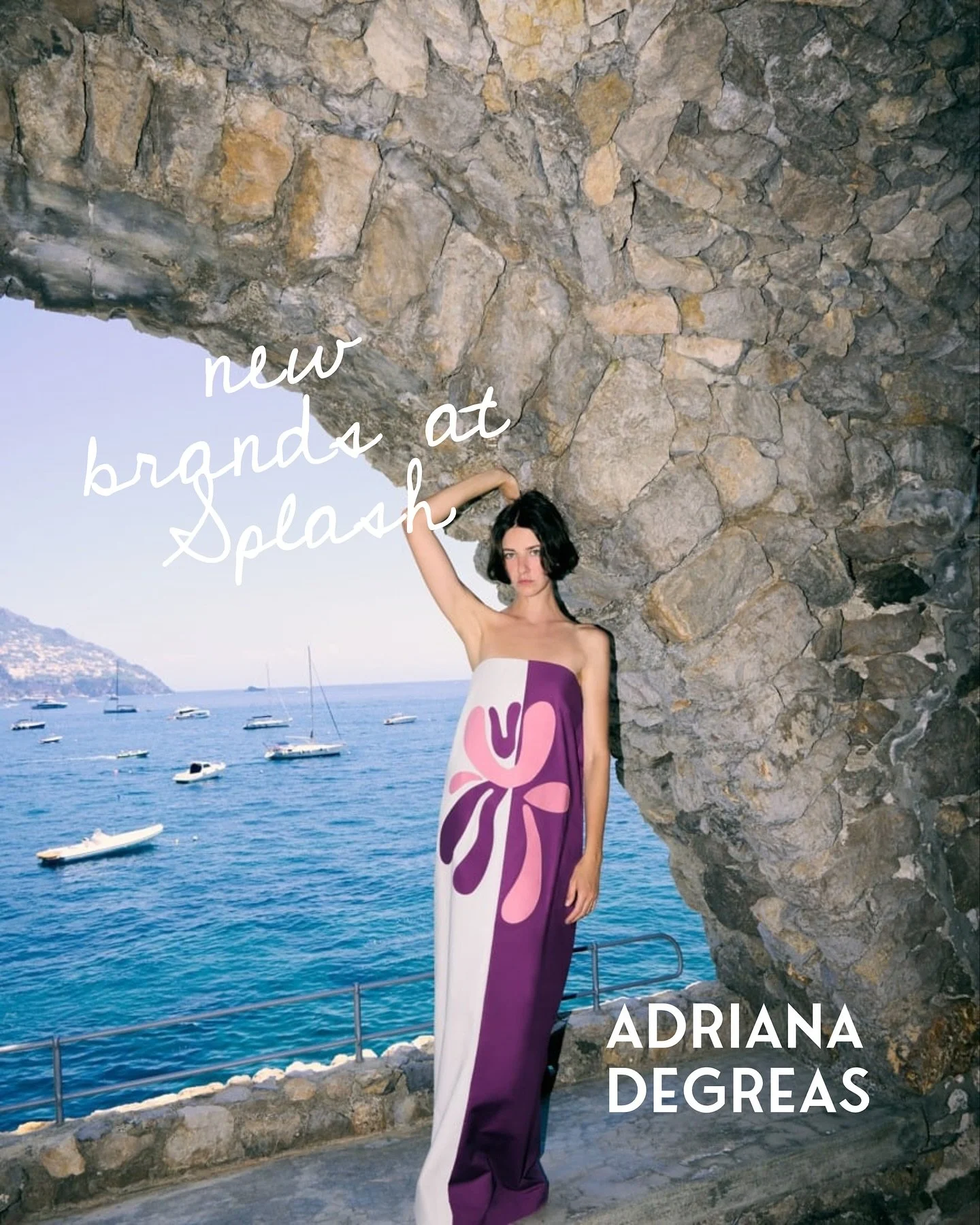 New brands at Splash this October 🌞

Fresh additions to our lineup, from established names to rising talents, all bringing their own vision of resortwear to Paris.

📍 Discover them at Splash Paris, 4&ndash;6 October, Pavillon Gabriel.

#resortfashi