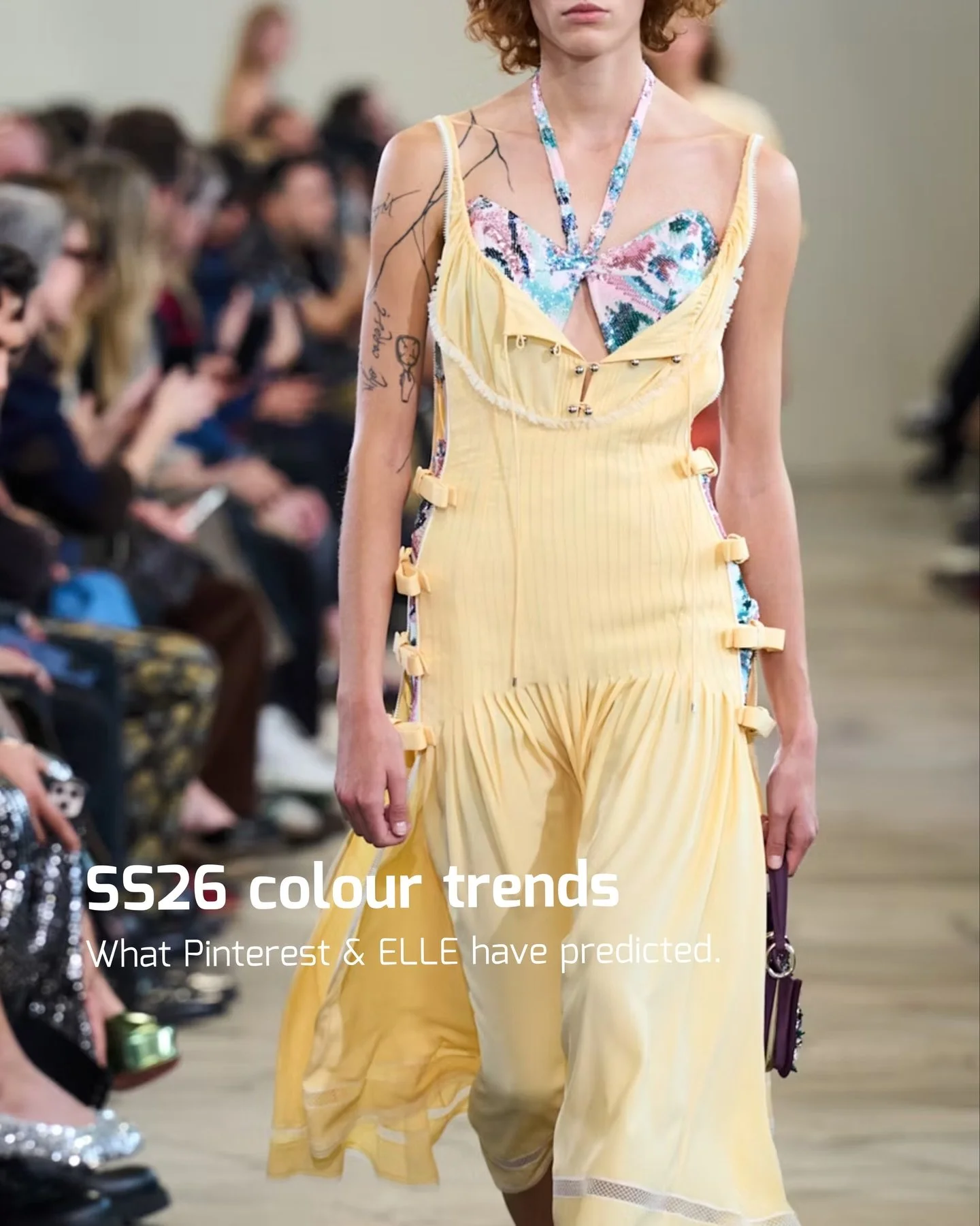 Pinterest and ELLE agree: 2026 is all about fresh, unexpected palettes. 
Swipe through to see the colours set to define the season and how brands are already bringing them to life.

#resortfashion #fashiontradeshow #parisfashionshow #swimwearfashion 
