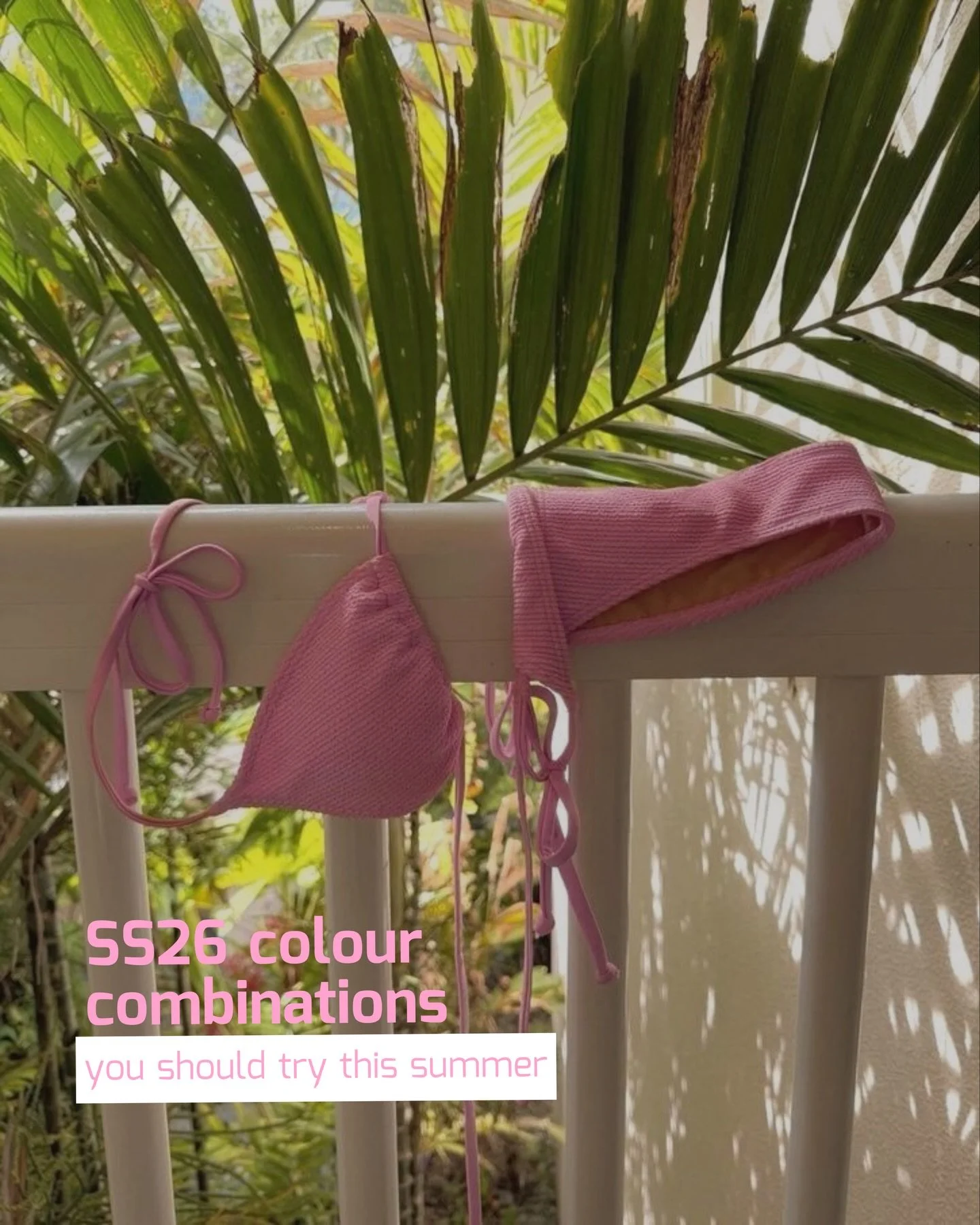 Mix. Match. Repeat 🫶🏼
The right colours can make a look unforgettable. What&rsquo;s your favourite duo?

#resortfashion #fashiontradeshow #parisfashionshow #swimwearfashion #swimweardesigner