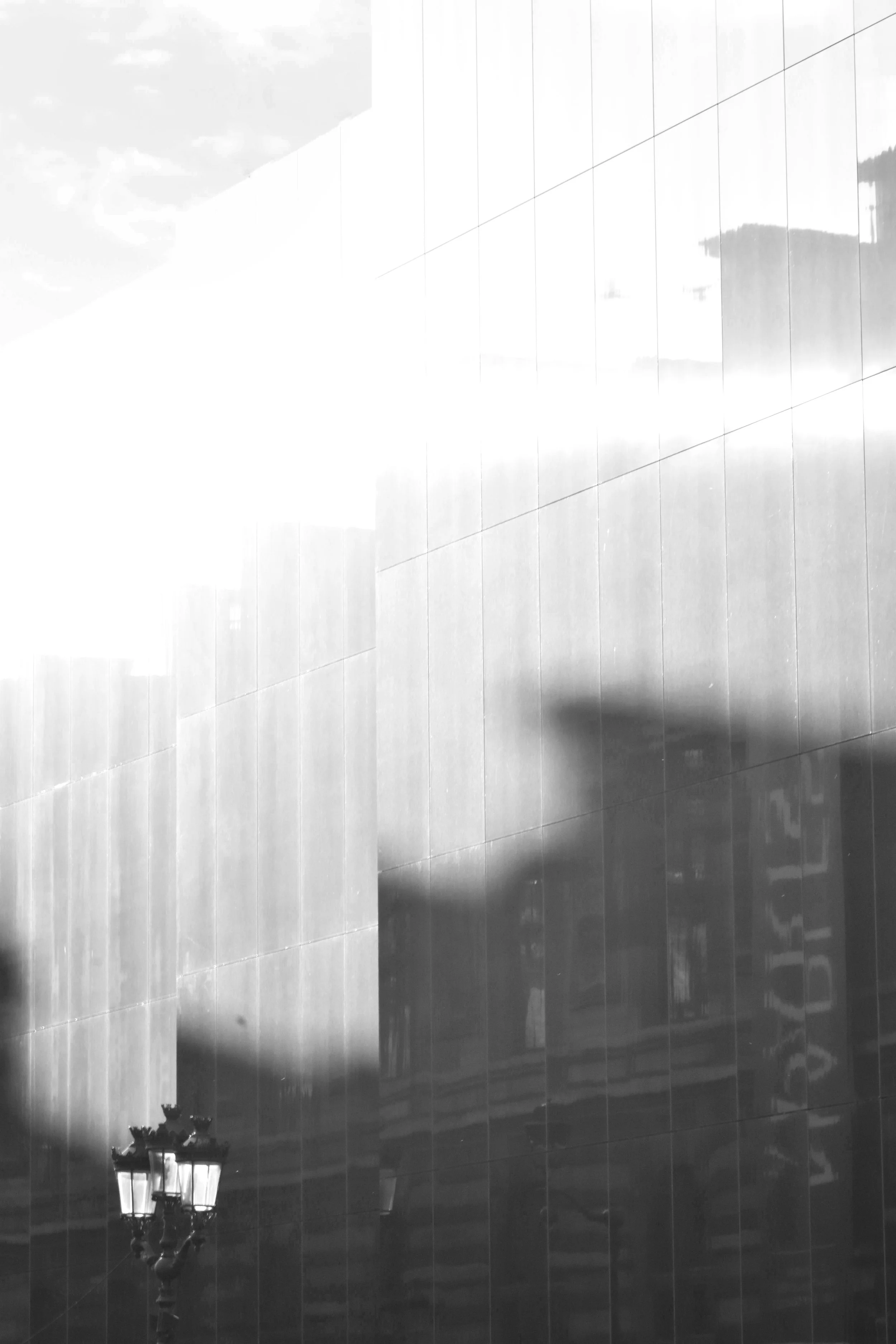 Reflection of the Louvres, Paris, France