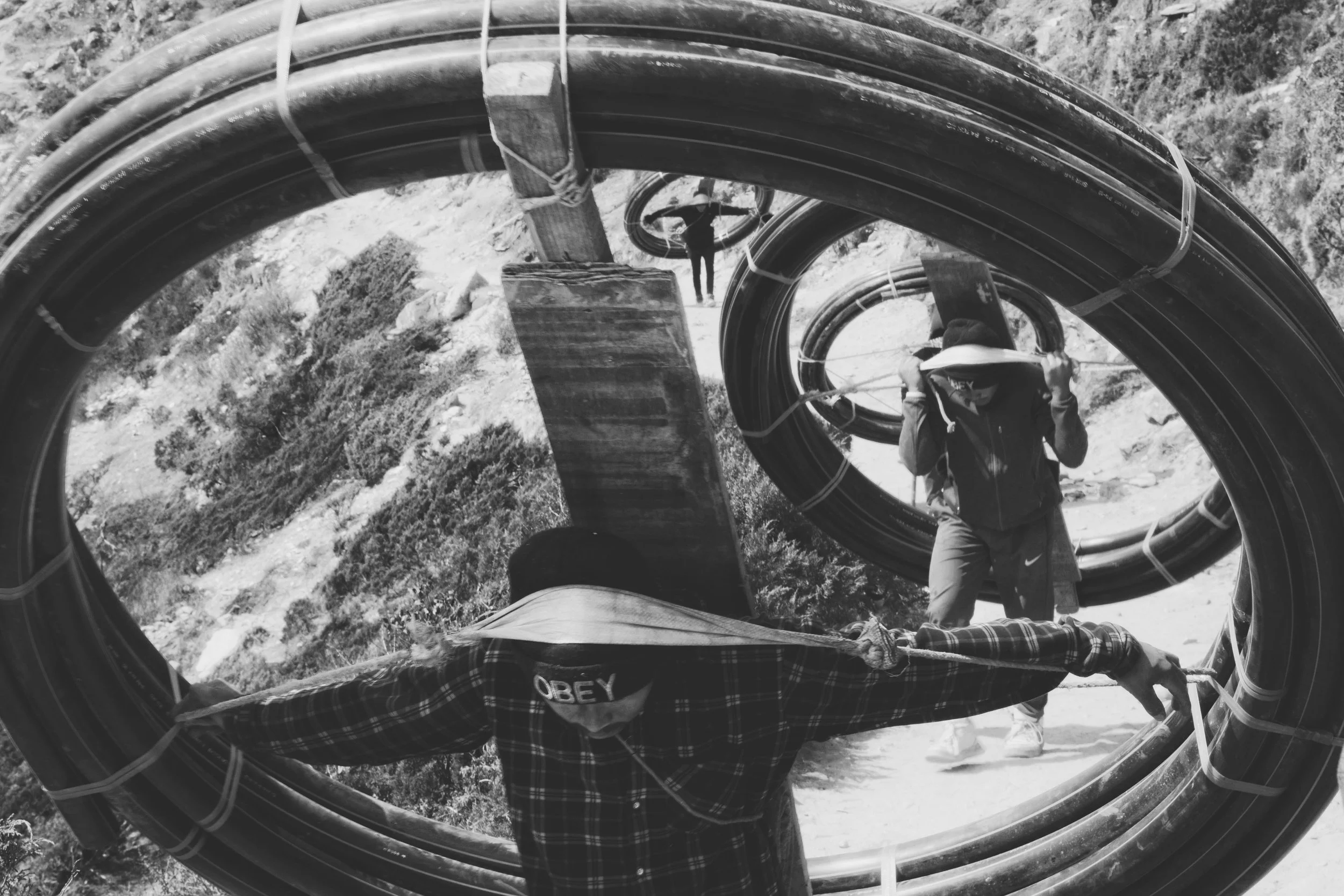 Porters, EBC, Nepal