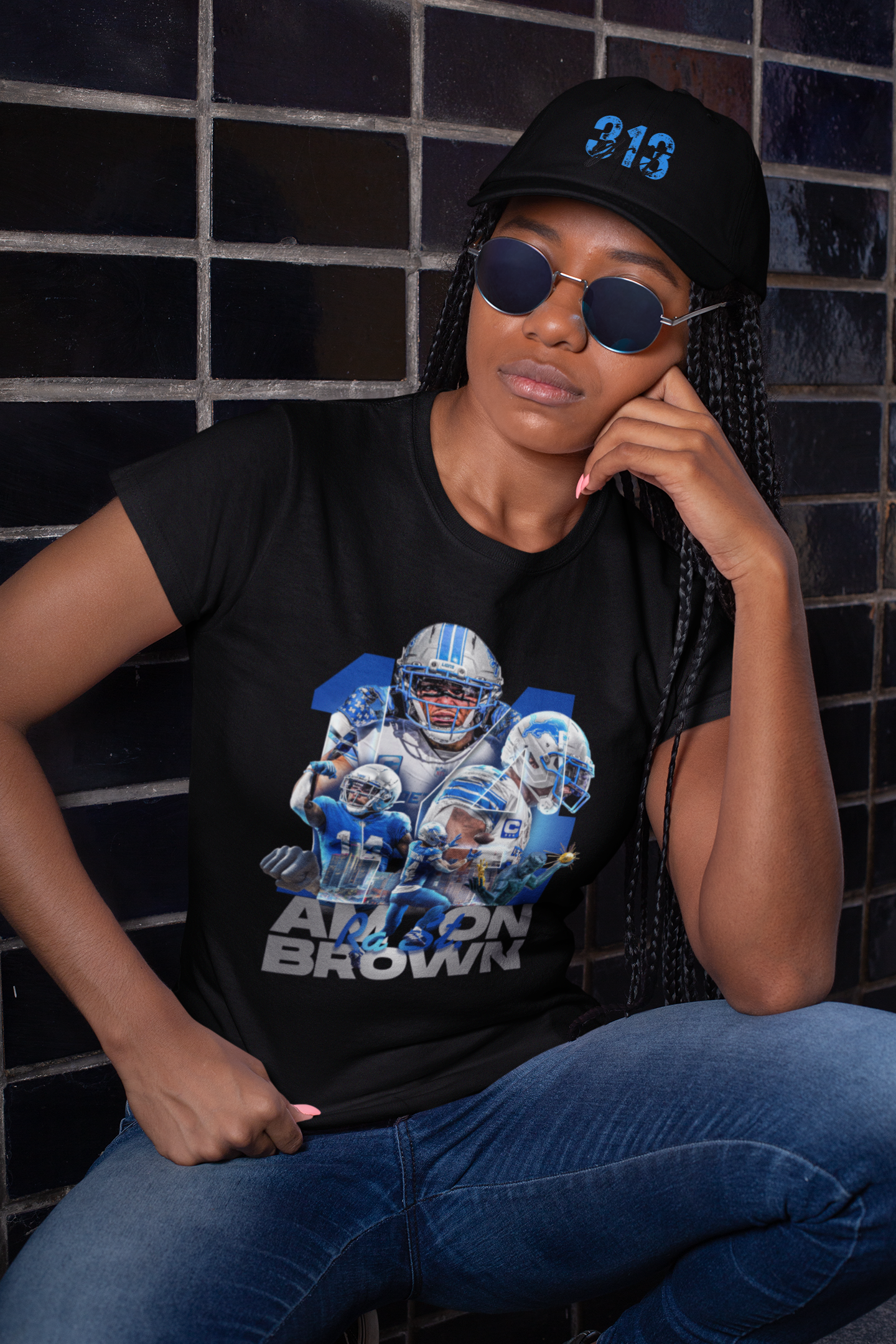 St Brown Tee Black.png