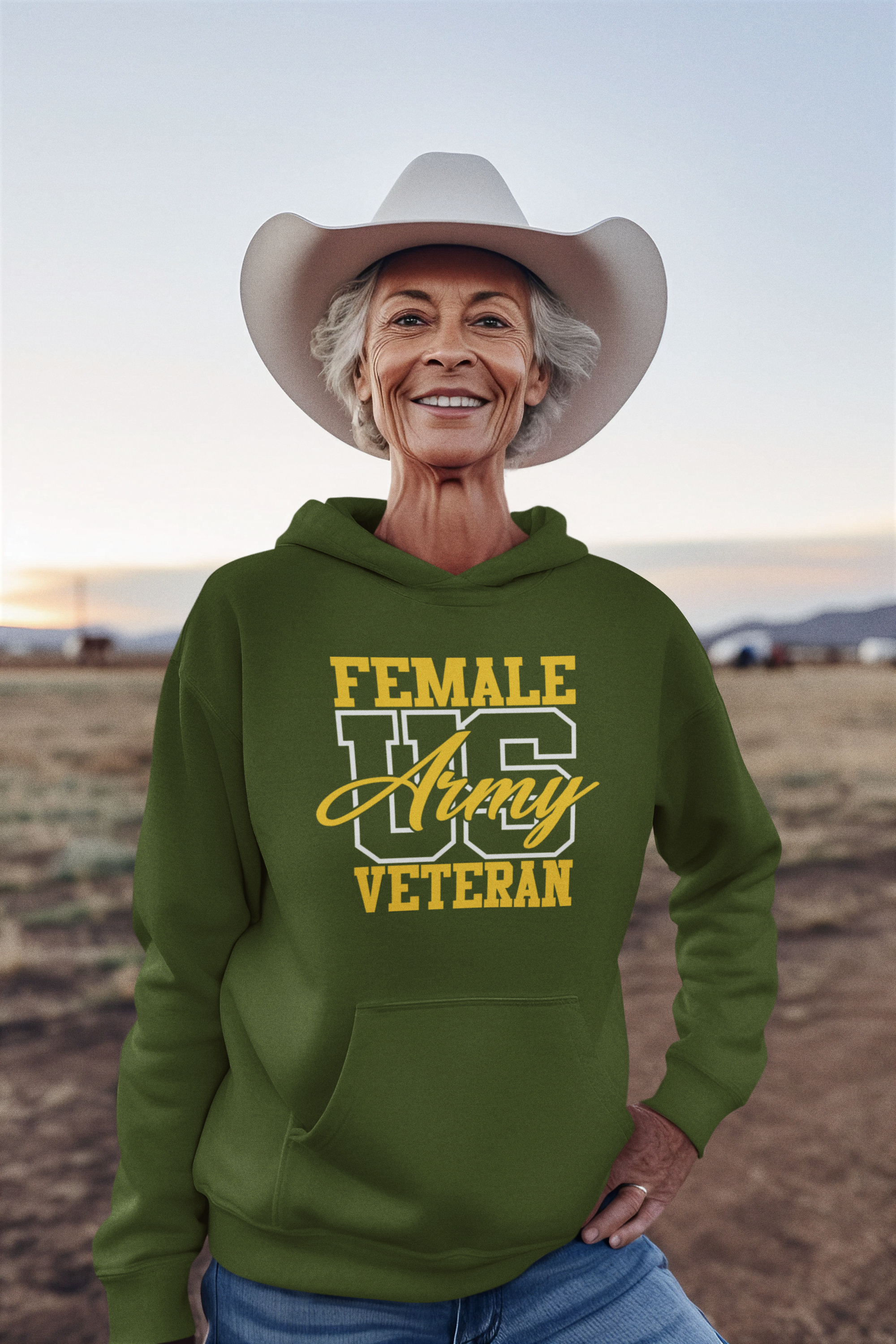 Female U S Army Vet Green.png