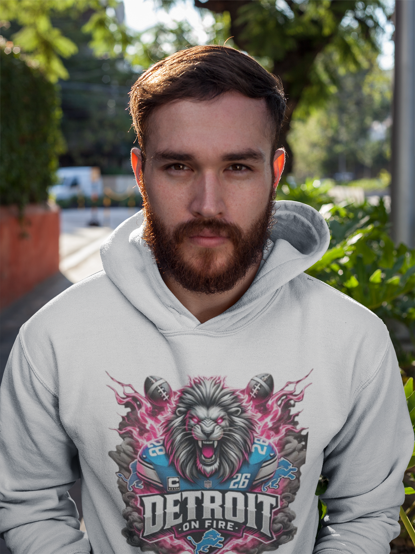 Detroit on Fire Hoodie White.png