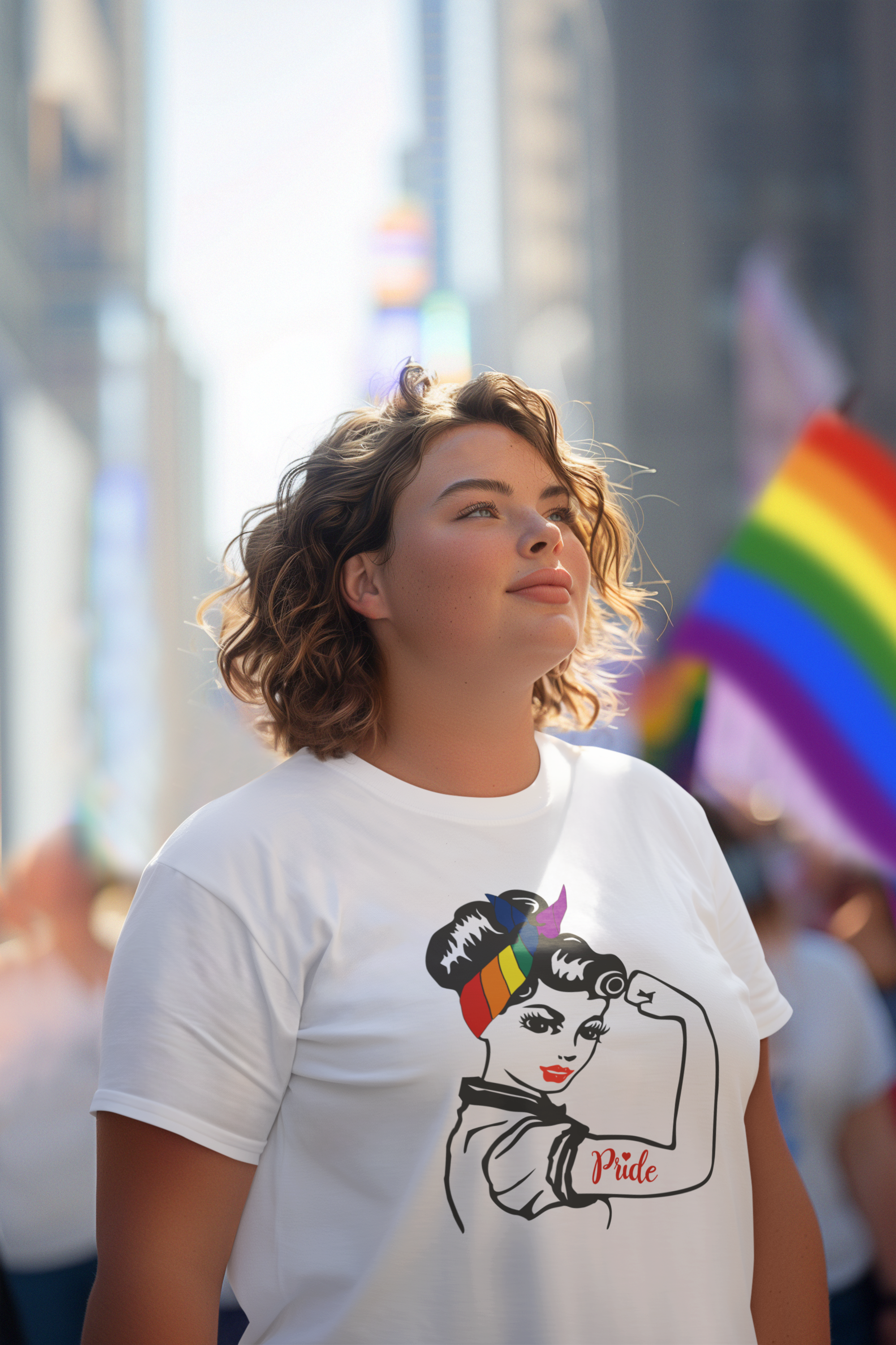 ai-created-mockup-of-a-woman-wearing-a-round-neck-tee-at-a-gay-pride-parade-m39321.png