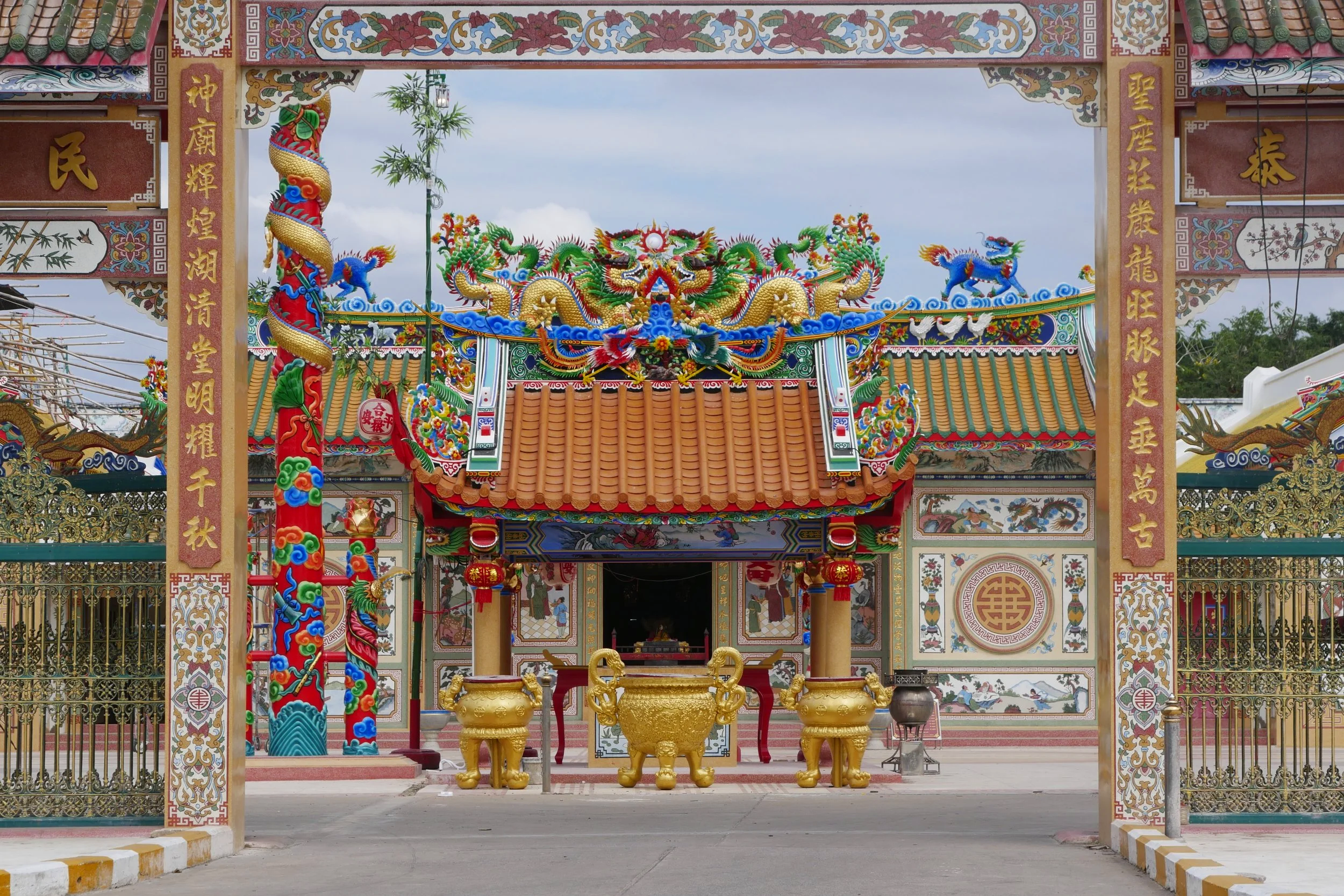 L'entrée du San Chao Pung Thao Kong-Ma