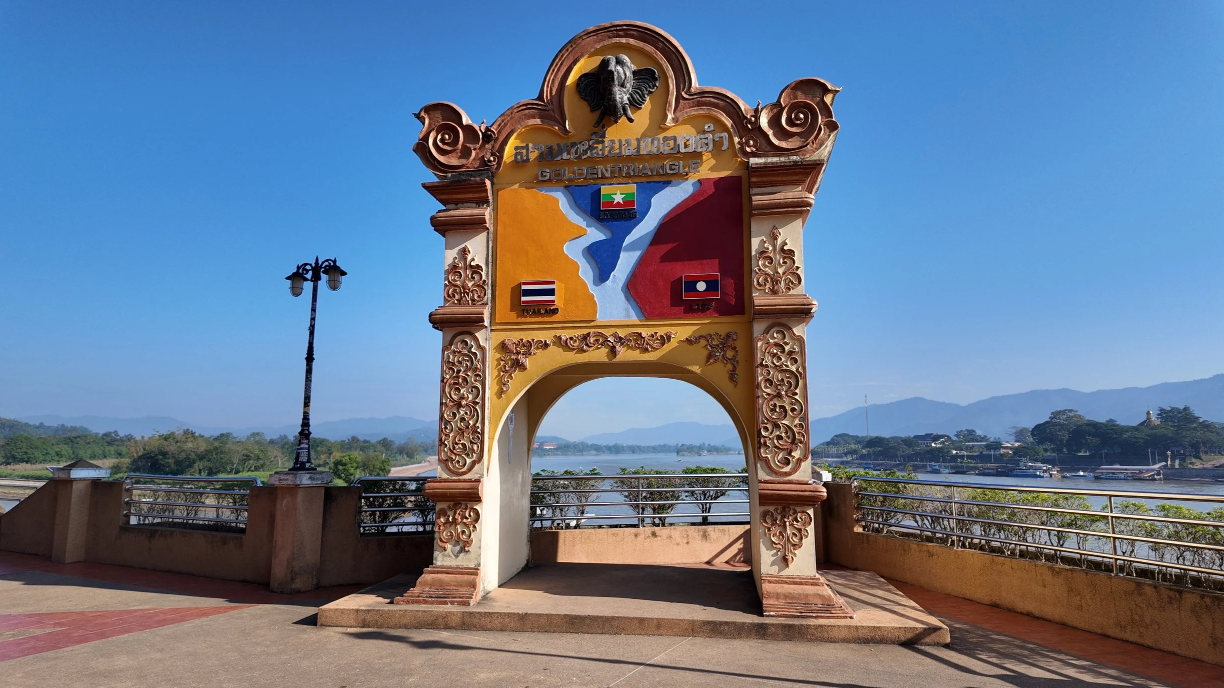 Point de vue sur le Triangle d'or