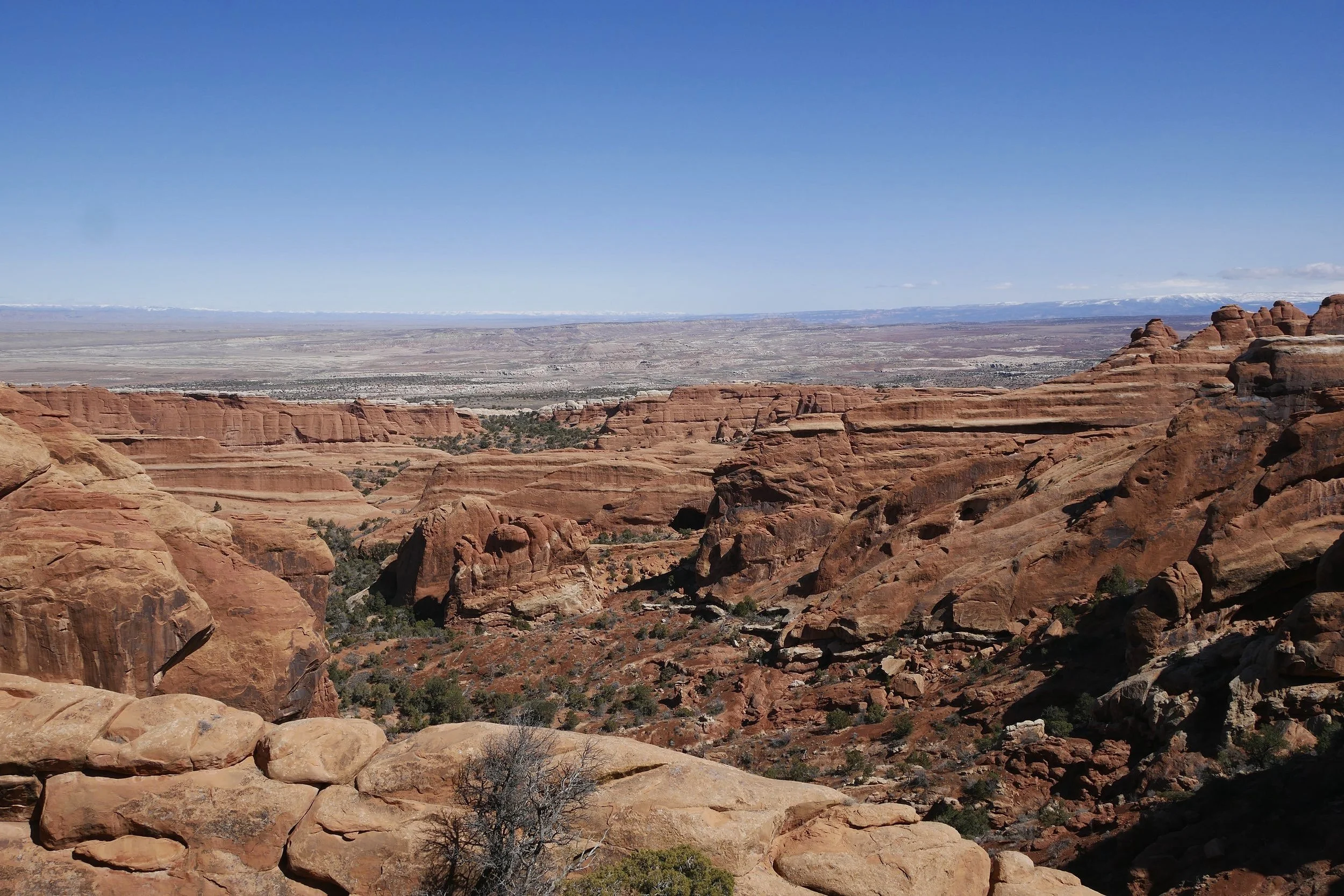 Point de vue au Devils Garden