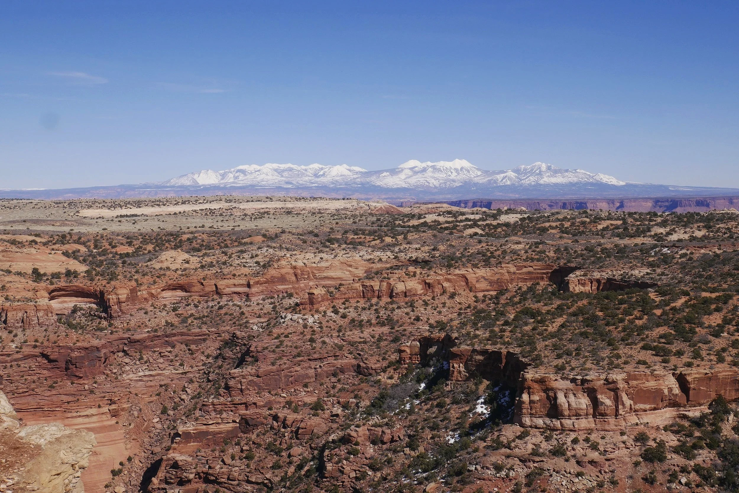 Point de vue à l'Aztec Butte