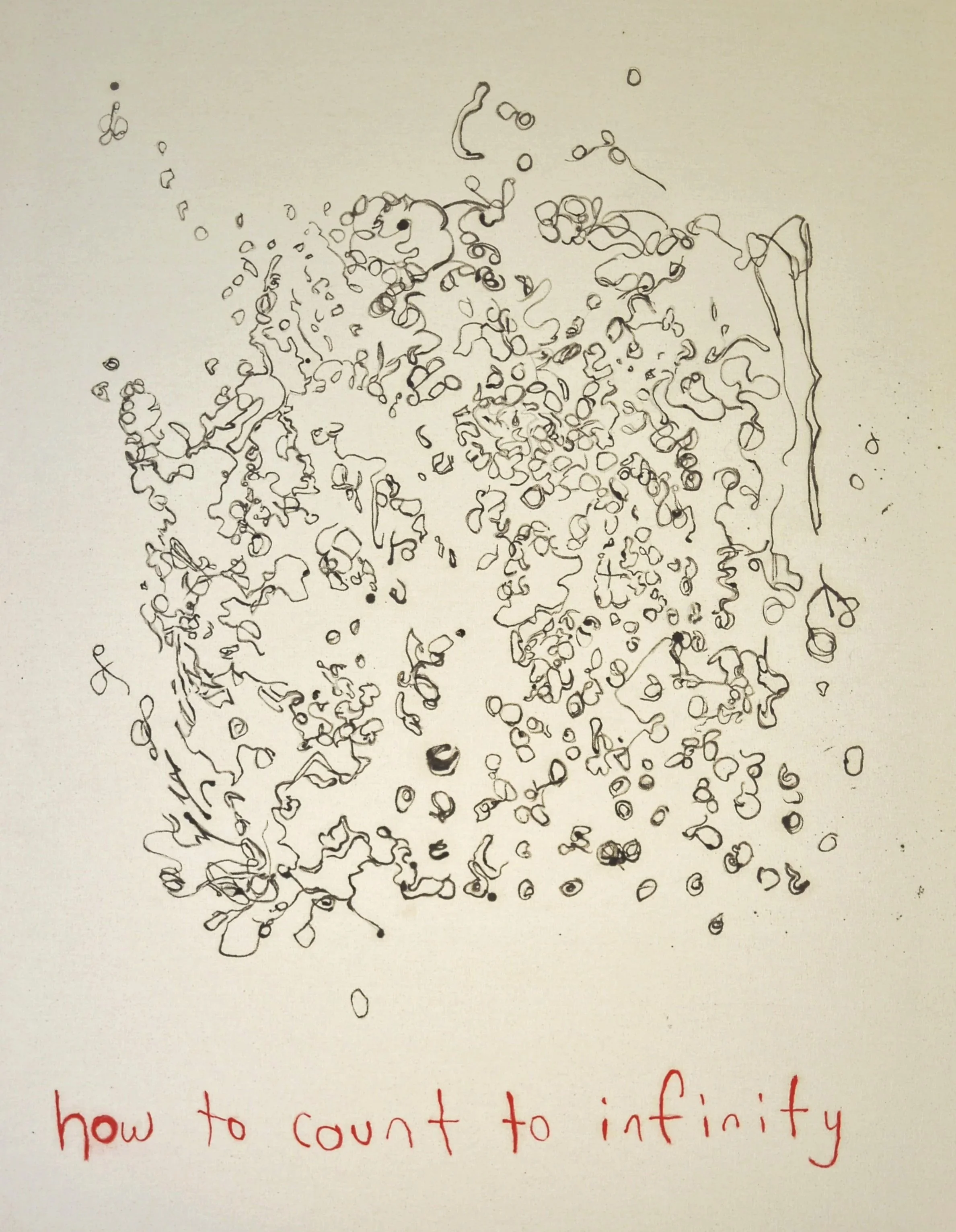“how to count to infinity”
2025. 
84cm x 115cm.
€2,388