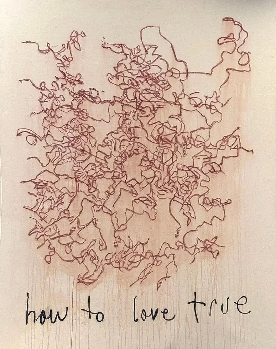 “how to love true” 
2026. 
118cm x 148cm 
(€3,192)
