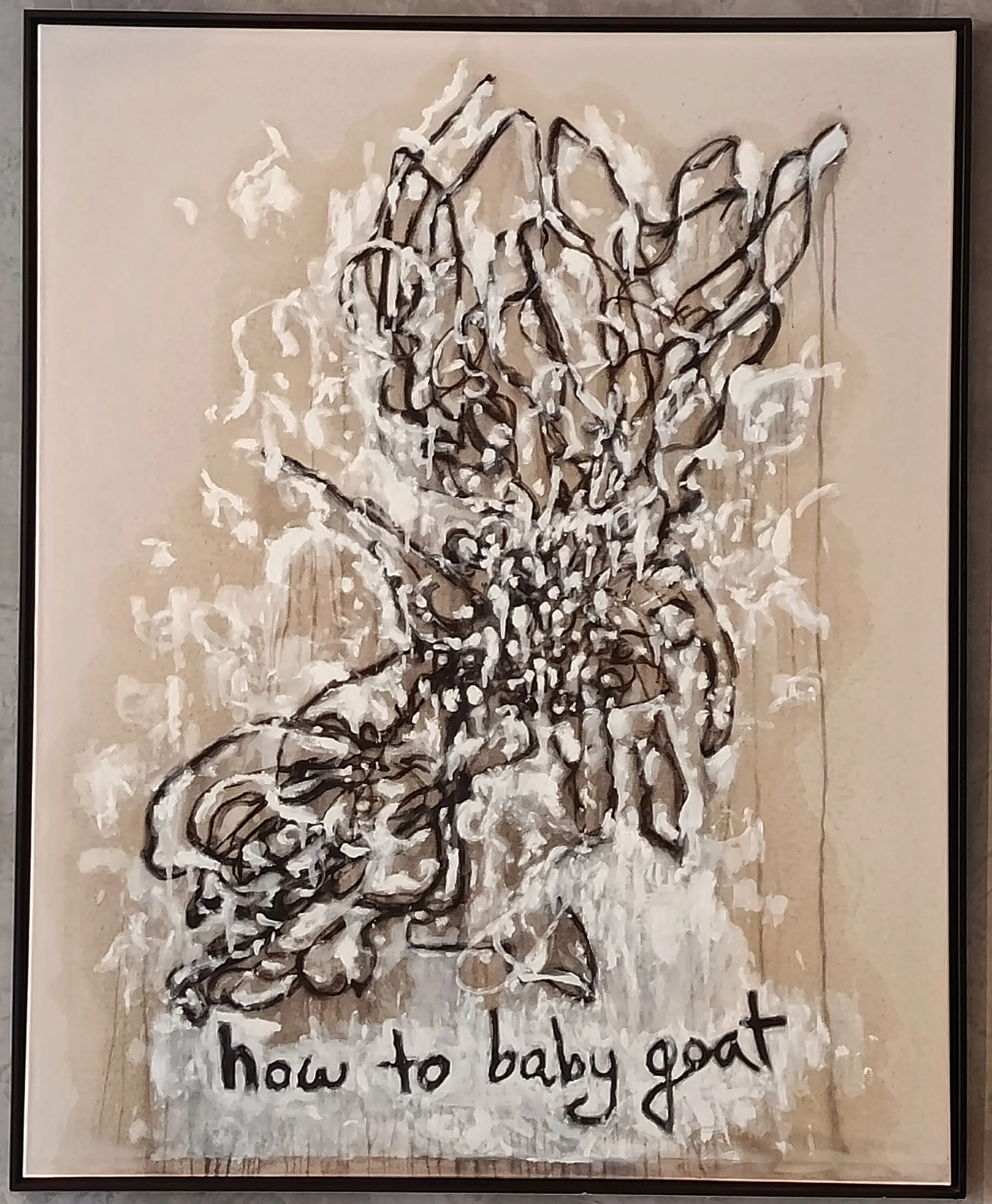 “how to baby goat”

2026. 

135 × 145 cm, 

(€3,360 )


