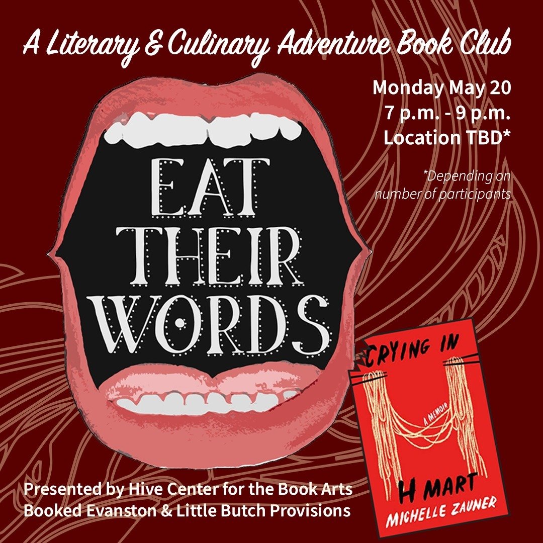 We had SUCH a great time at our kick off Eat Their Words a couple of weeks ago at @bookedevanston with food by Chef @jtmakesityummy and now we've got our eyes set on May!

Our May Eat Their Words Culinary &amp; Literary Adventure Book Club is ready f
