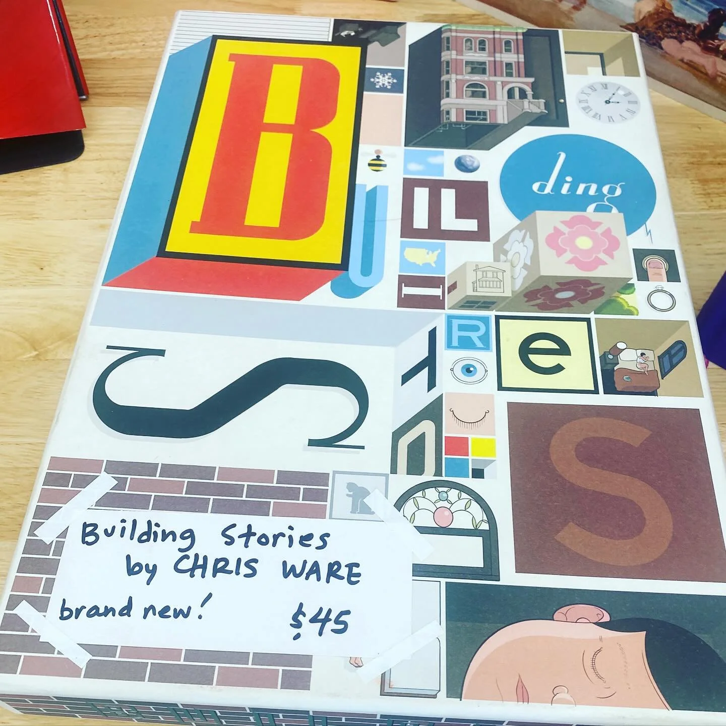 There&rsquo;s only 45 minutes left in today&rsquo;s InSidewalk Sale!

Come check out all of our used books, most are priced at the low low price of $1 each!

There are some exceptions, though, like this special book box by Chris Ware&mdash;-you won&r