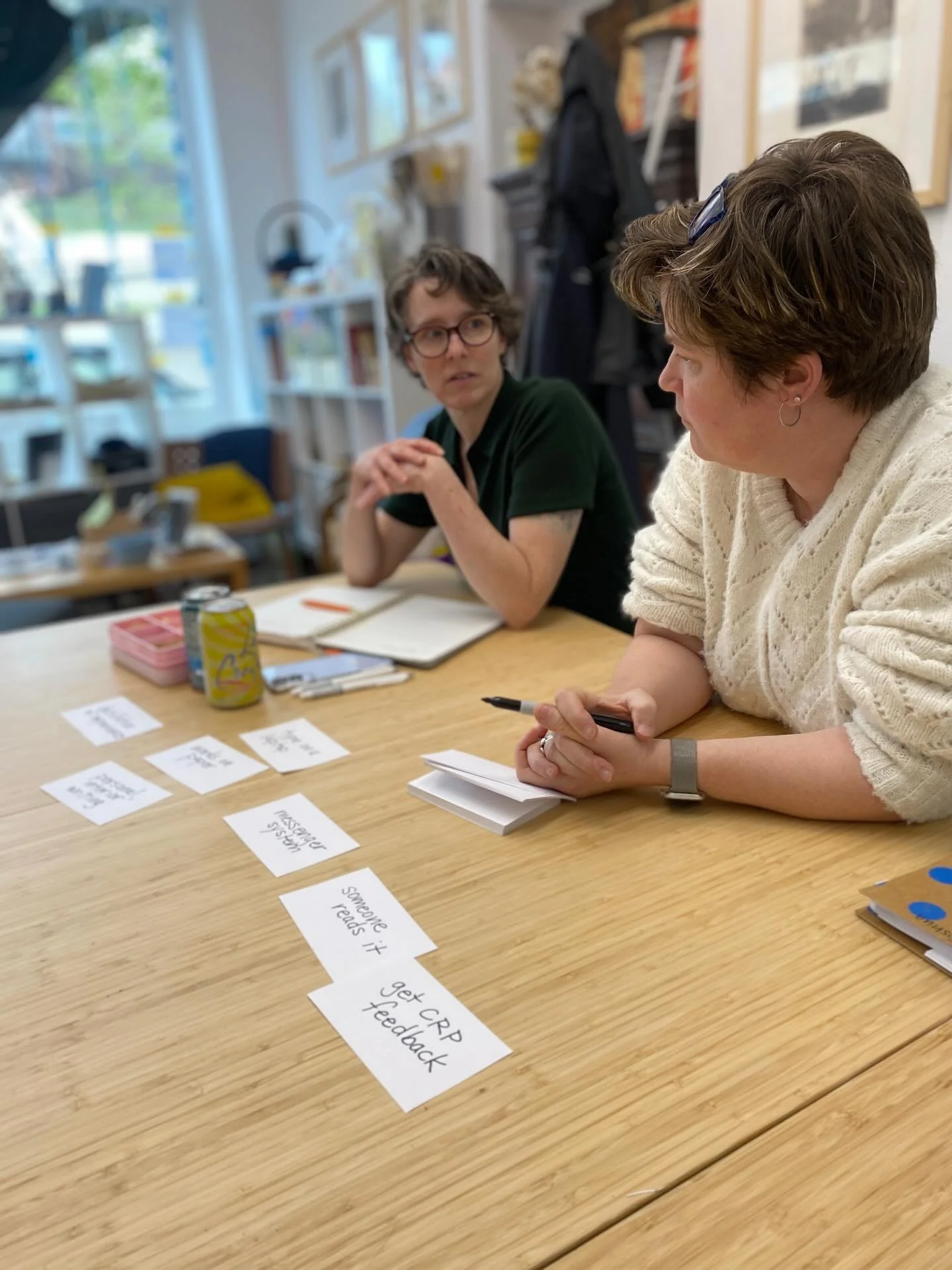 Our Revision Lab course started this week. 

Four weeks with the inimitable Ann Hudson as the instructor, Revision Lab focuses on the reasons WHY a writer should spend time on RE-vision, and walks us through HOW. 

It&rsquo;s an invaluable part of th