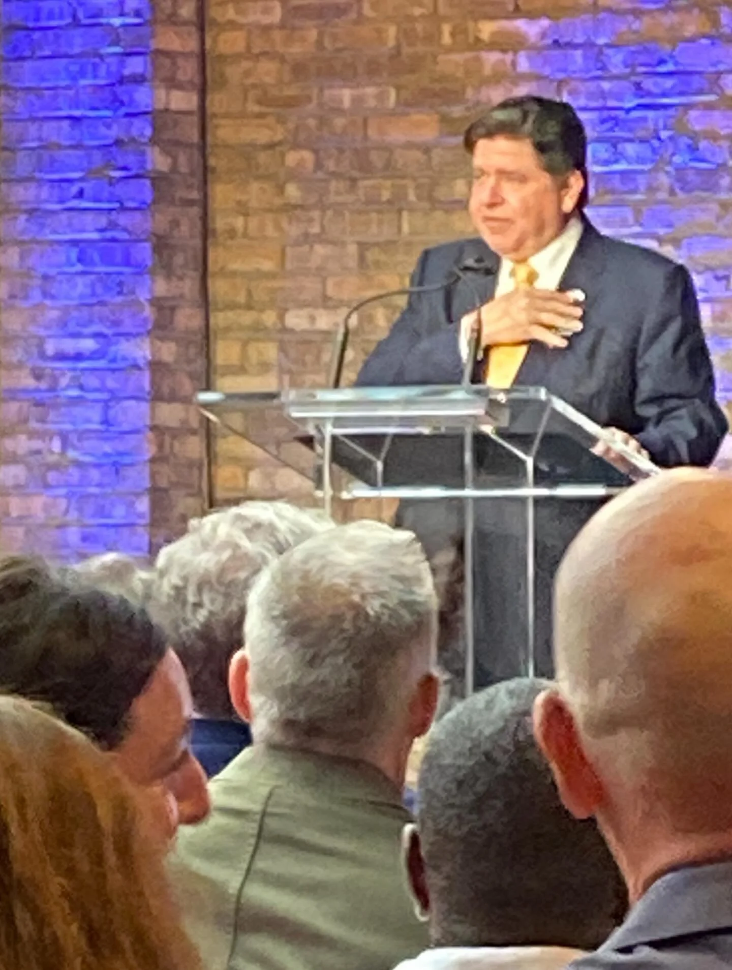 Thank you for such a great party @artsallianceil ! 

The words from @jbpritzker reminded us how important support for the arts from those in power is, and how meaningful the arts are for our state. 

Congrats to @vicmensa and the Pritzker Pucker Fami