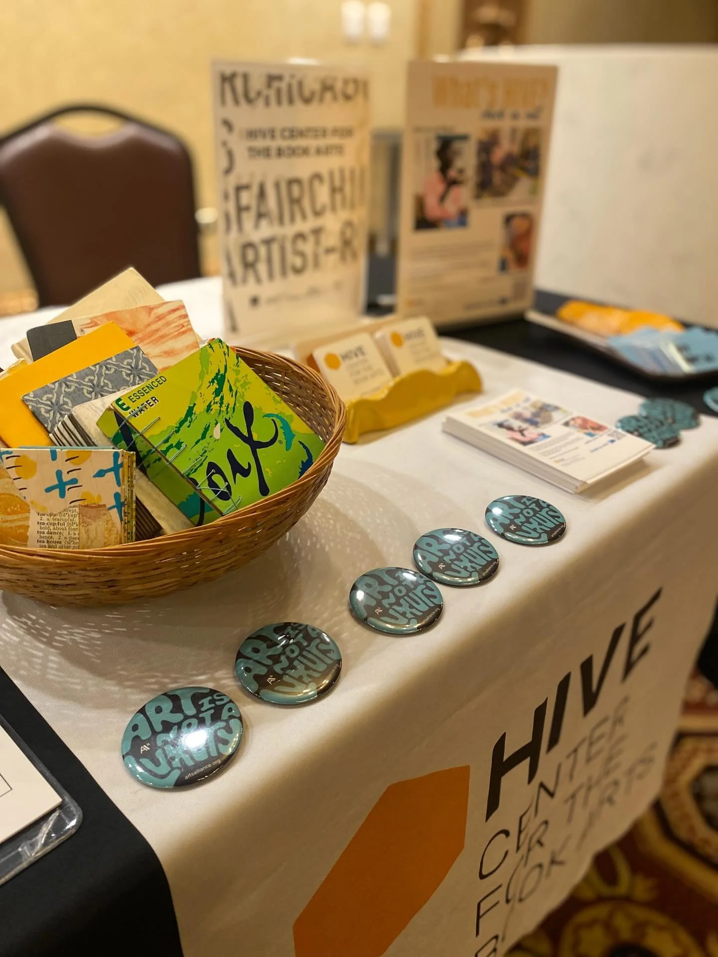 Hey, SAIC alumni and students!

From 3-5 today, y&rsquo;all should come over to the Chicago Artist-Run Spaces Fair in the McClean Ballroom!

Stop by our table and say hello, and check out ALL the other Chicagoland orgs!

This is a great way to connec