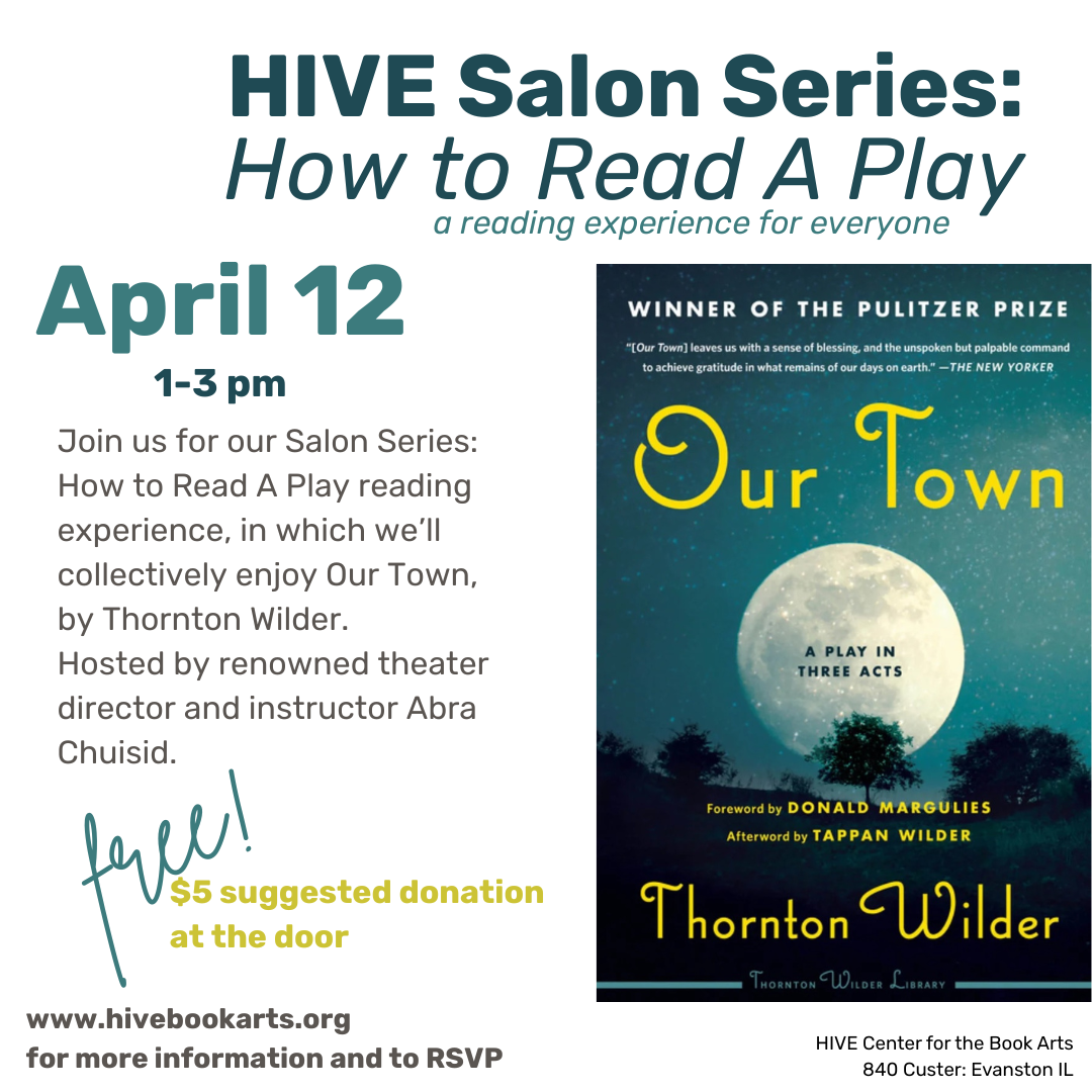 Salon Series: How to Read A Play : April 12