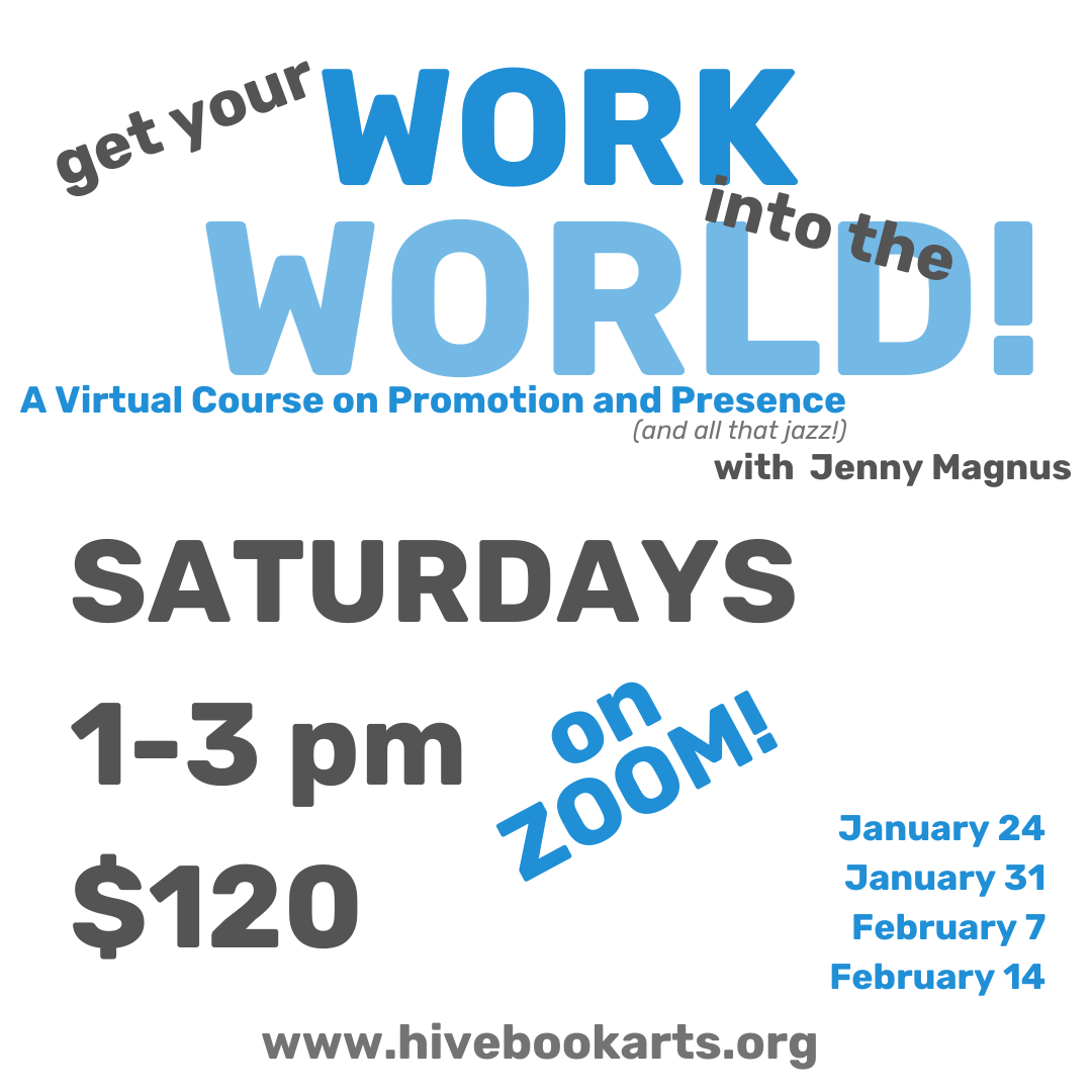 Get Your Work Into The World! with Jenny Magnus