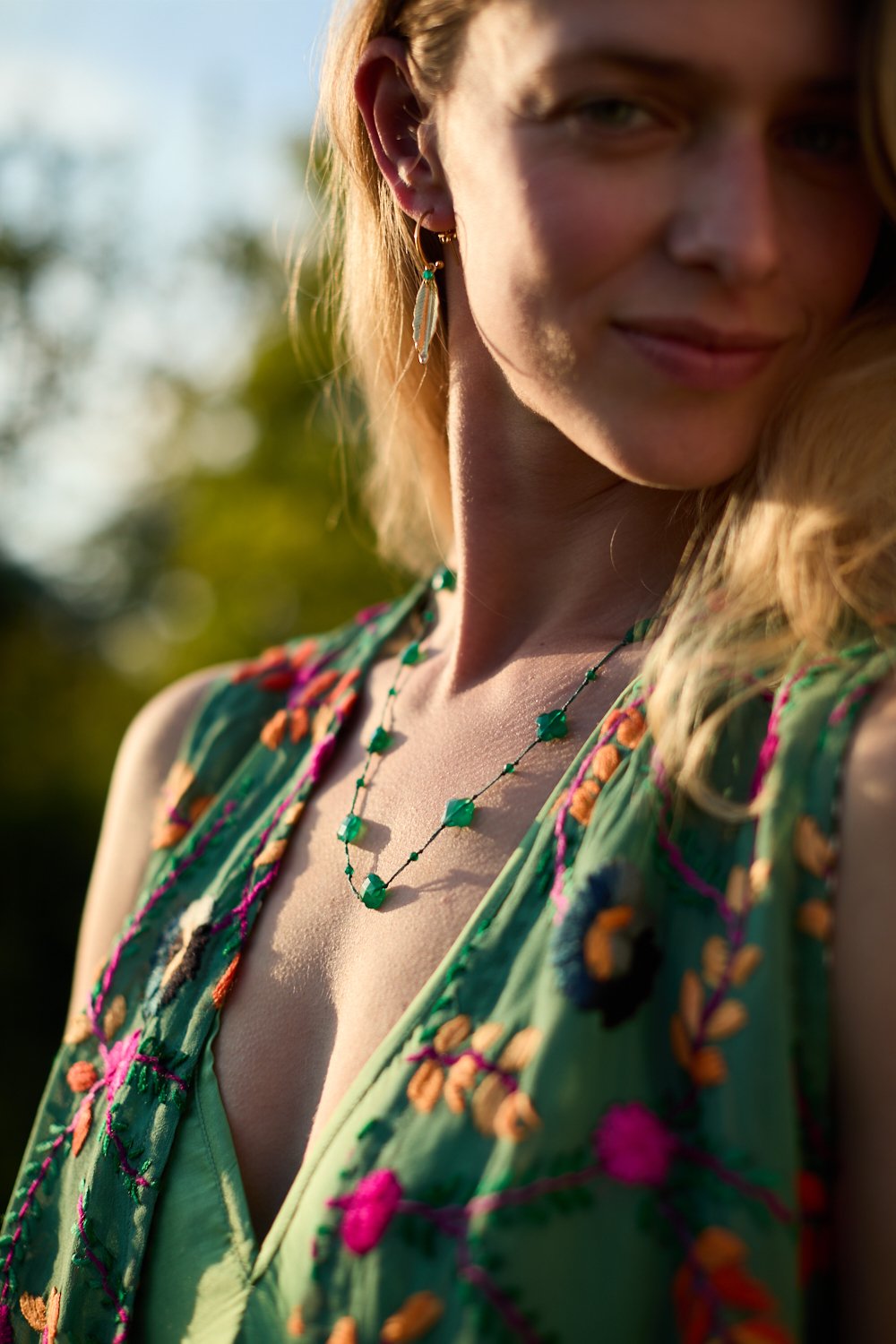 Clover necklace