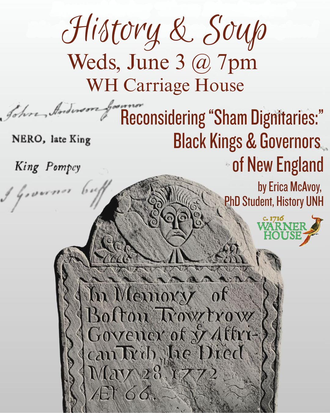 Reconsidering "Sham Dignitaries:" Black Kings & Governors of New England