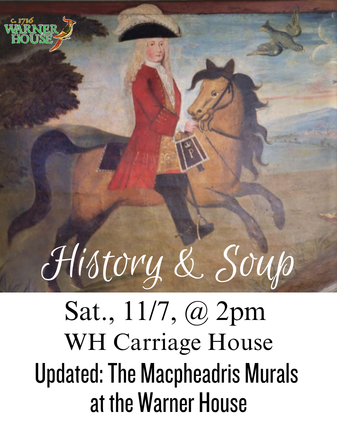 Updated: The Macpheadris Murals at Warner House