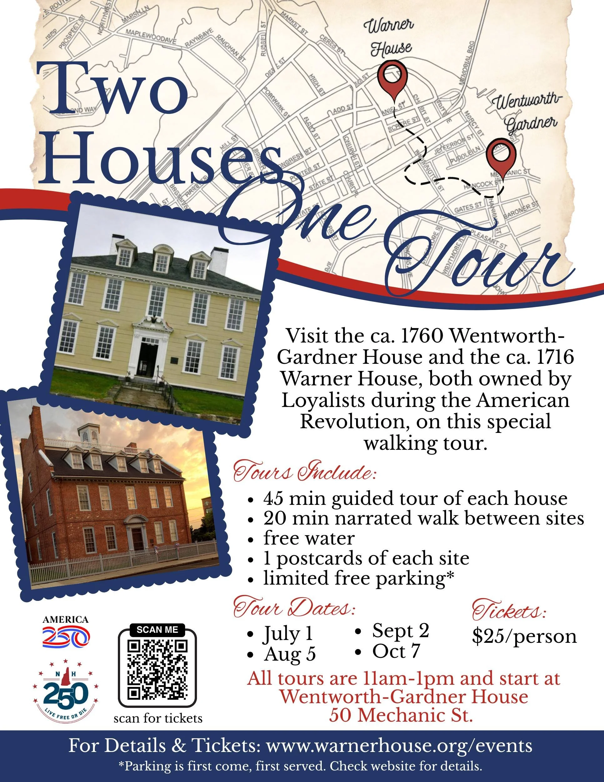 Two Houses One Tour — The Warner House