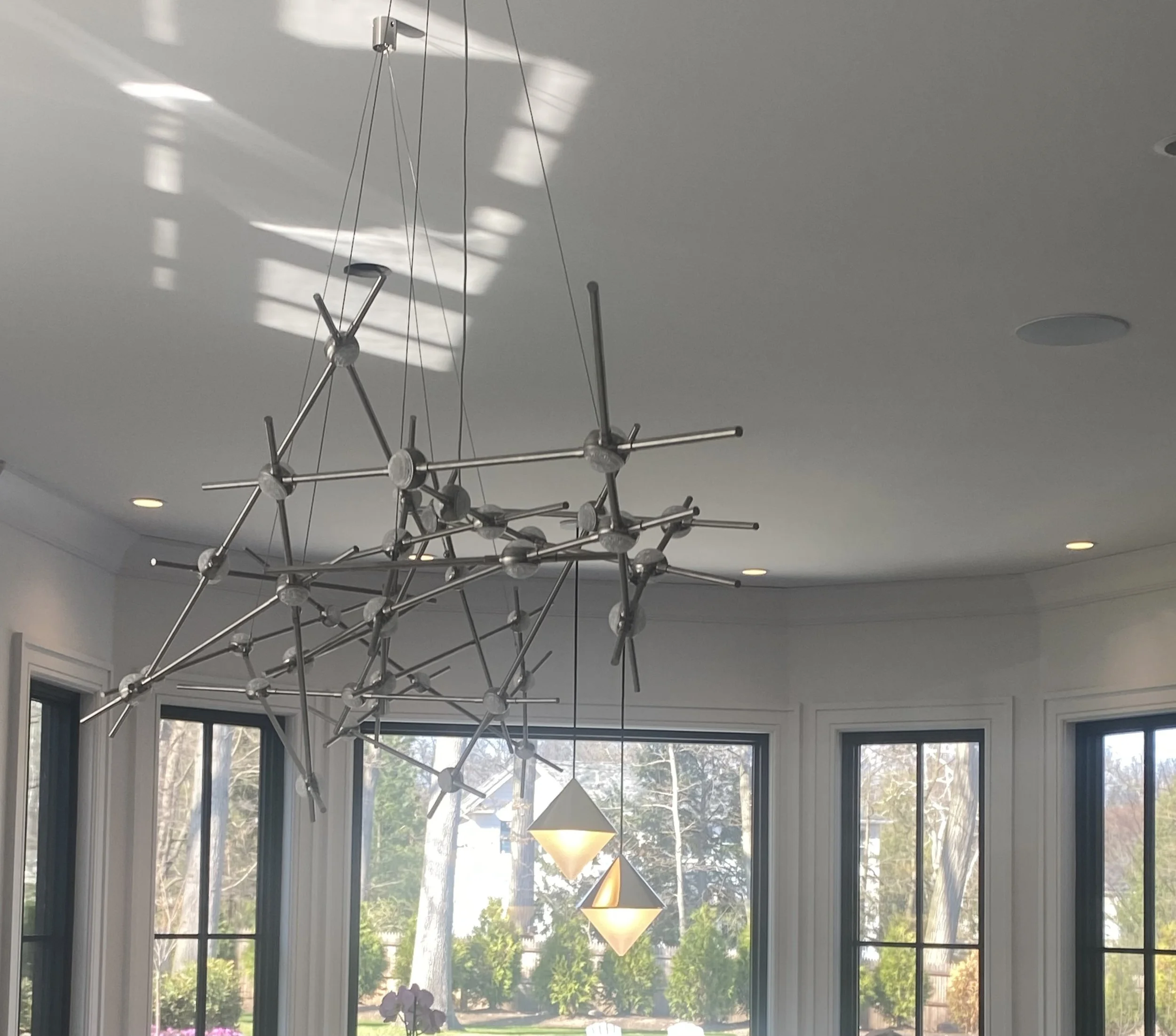 Highland Electric kitchen lighting project