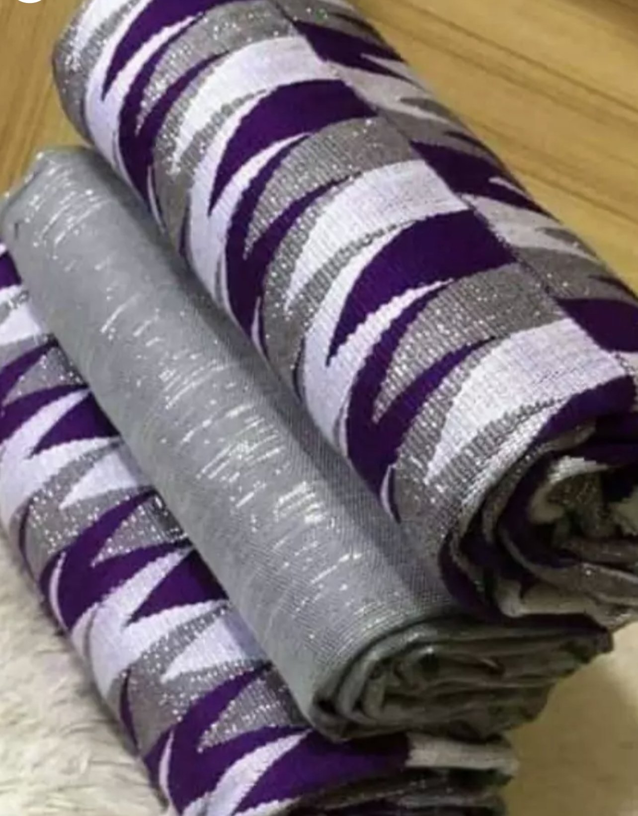 Beautiful Hand Woven Kente Cloth, the official "Cloth" of Ghana.