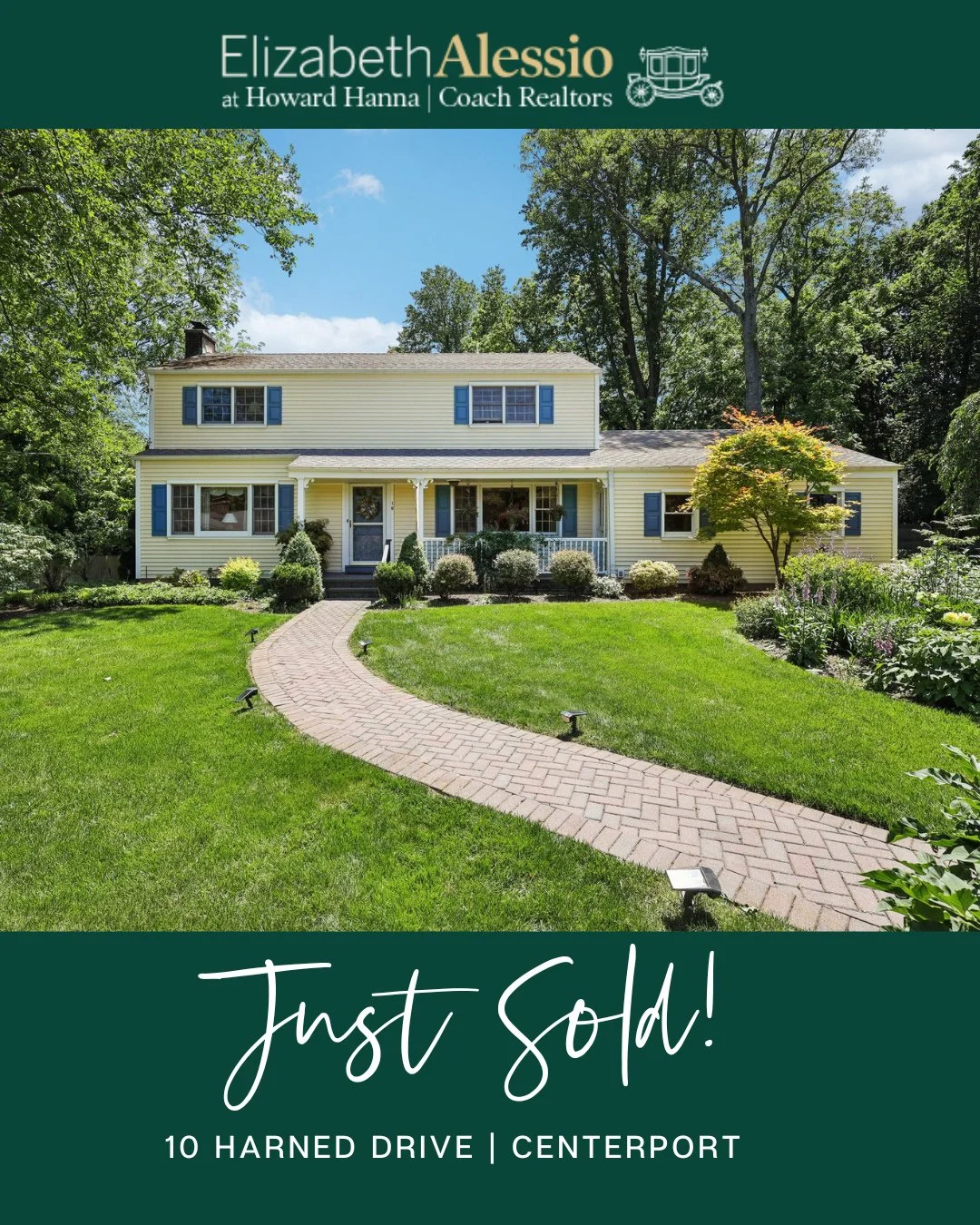 Home Sweet Home 🏡⁠
Just Sold for Over Asking! ⁠
10 Harned Drive, Centerport ⁠
⁠
This one was heartfelt. My clients were the kindest and sweetest to work with and it was such an honor to guide them through the sale of the their family home. On the ot