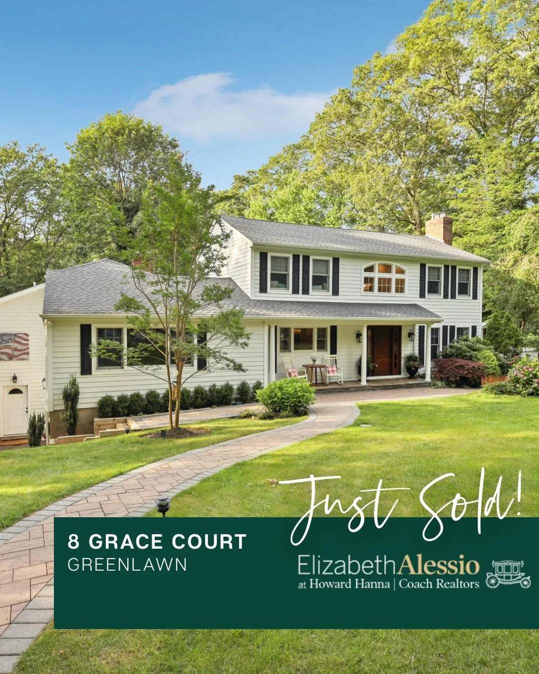 ⁠
🔑Just Sold for Over Asking!⁠
8 Grace Court, Greenlawn ⁠
⁠
This was a beautiful home to represent. The attention to detail, and the warmth and care throughout, was obvious the moment you walked through the front door. 💛 No surprise that there were