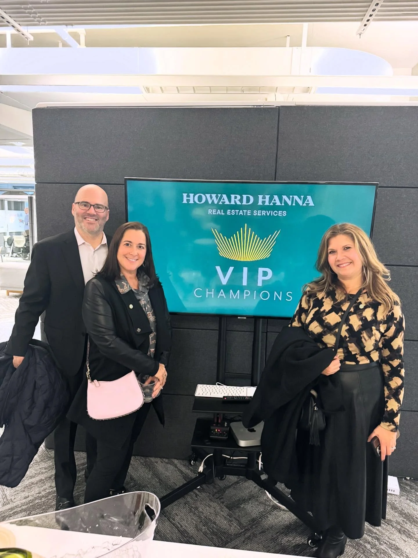 Had an amazing evening as a VIP Champion celebrating our new family members @howardhannany  It was wonderful meeting both NYC and Howard Hanna Rand agents!