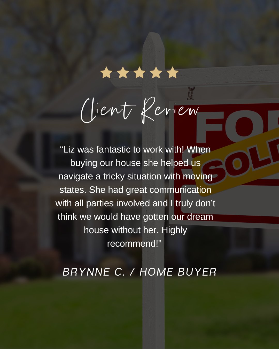 Nothing means more to me than hearing how I've helped my clients achieve their real estate goals ⭐⭐️⭐⭐️⭐⁠
⁠
Swipe through to hear from recent buyers and sellers about their experiences 👉⁠
⁠
Whether you're: 🏡 Navigating a complex transaction 🏡 Buyi
