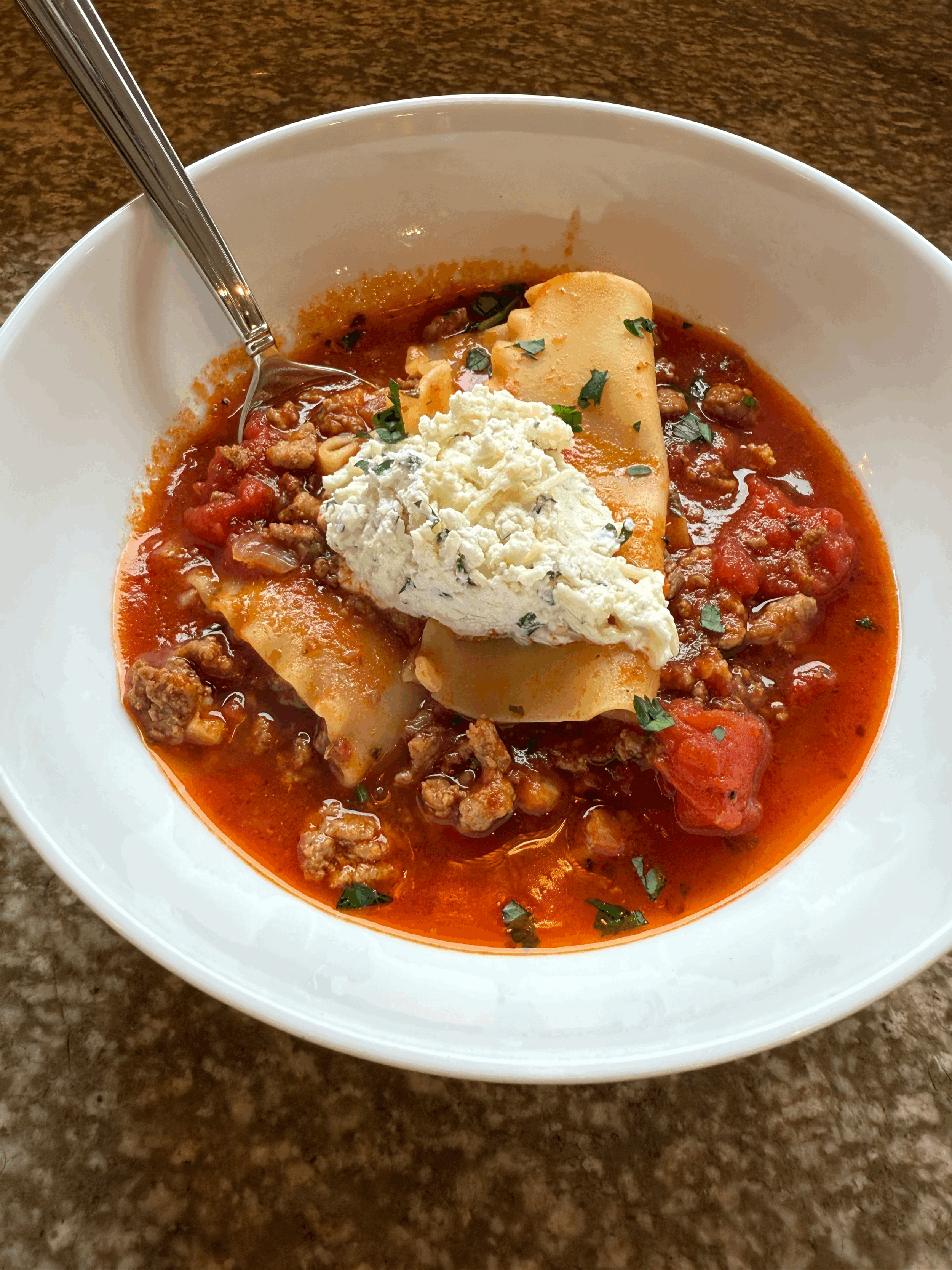 Lasagna Soup &amp; What Your Home is Worth 