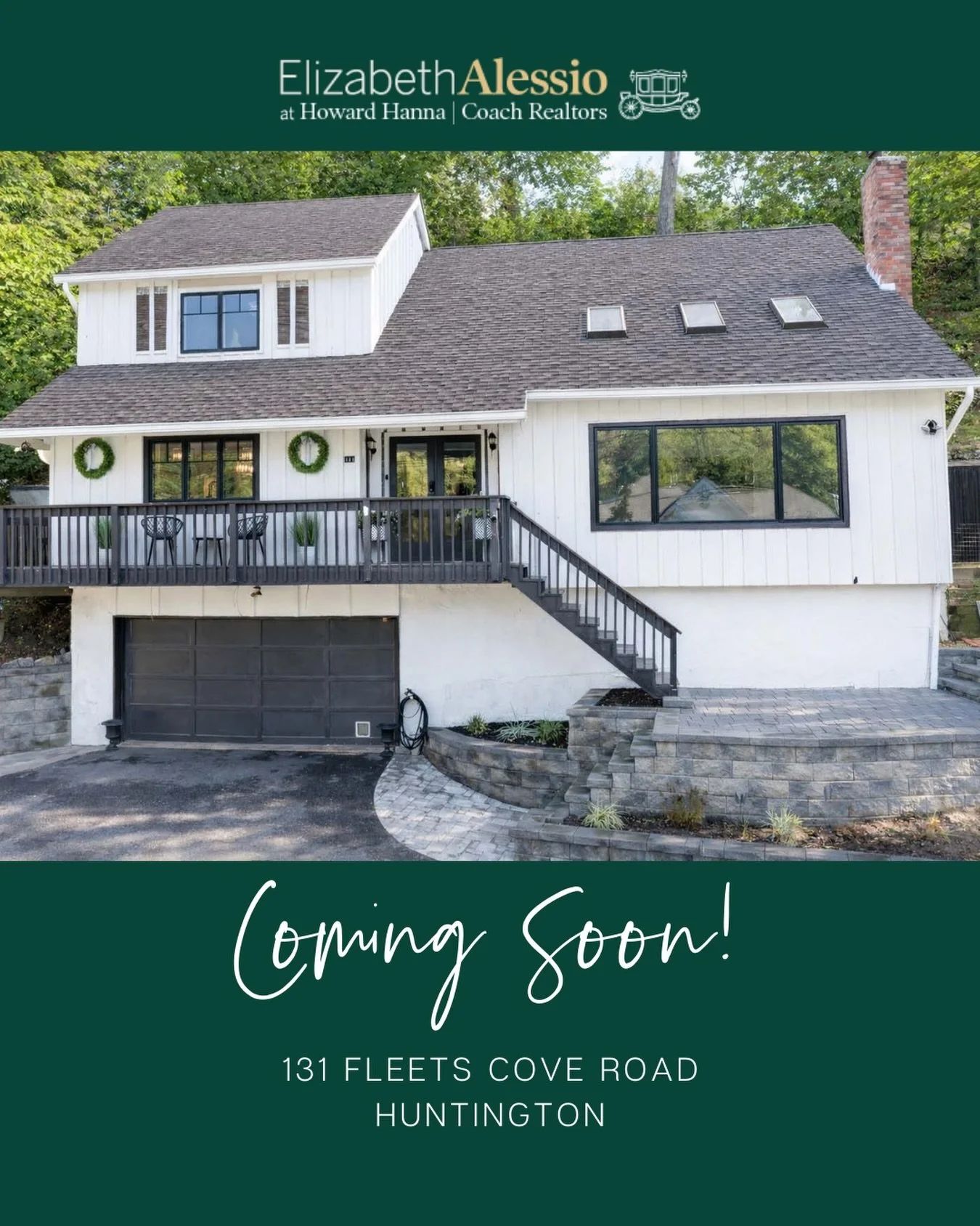An exciting New Listing is Coming Soon to Market!
 
Beautifully Reimagined Colonial Offers Beachside Living and Luxury within H.B.C.A and Harborfields School District!
 
Stay tuned for more listing details&hellip; 

#elizabethalessiorealtor
#yourharb
