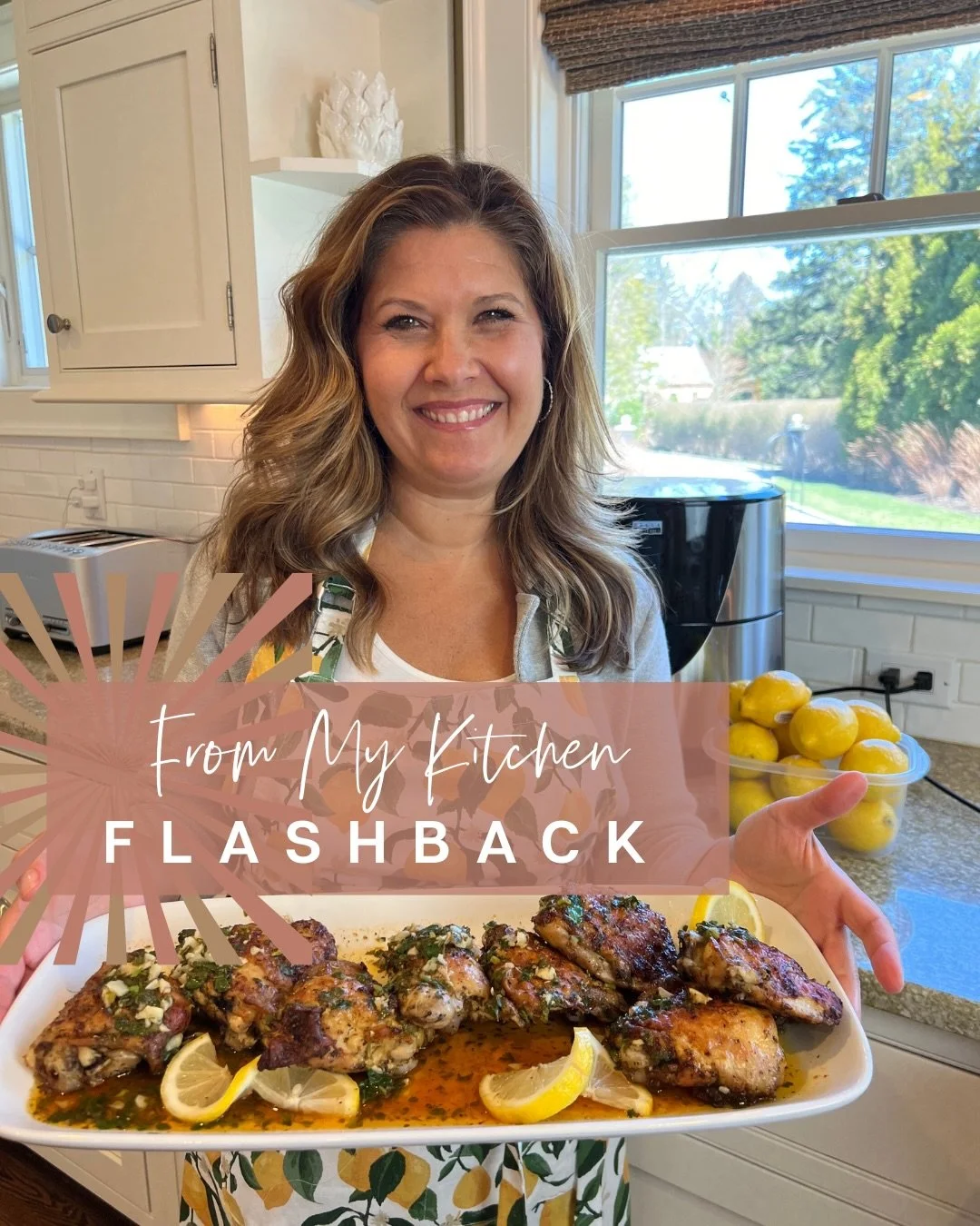 FLASHBACK ✨ From My Kitchen! This air-fryer lemon chicken is one of those recipes that has truly stood the test of time in my kitchen. It&rsquo;s simple, fresh, and perfect for nights when you want something delicious without spending hours cooking. 