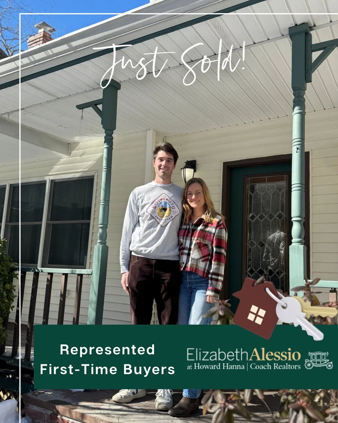 Happy Closing Day! 🎉🔑⁠
I had the joy of working with first-time buyers who came to me through a referral from someone I admire deeply. When she told me she was passing along my name to a family member, I was so touched and couldn't wait to meet the