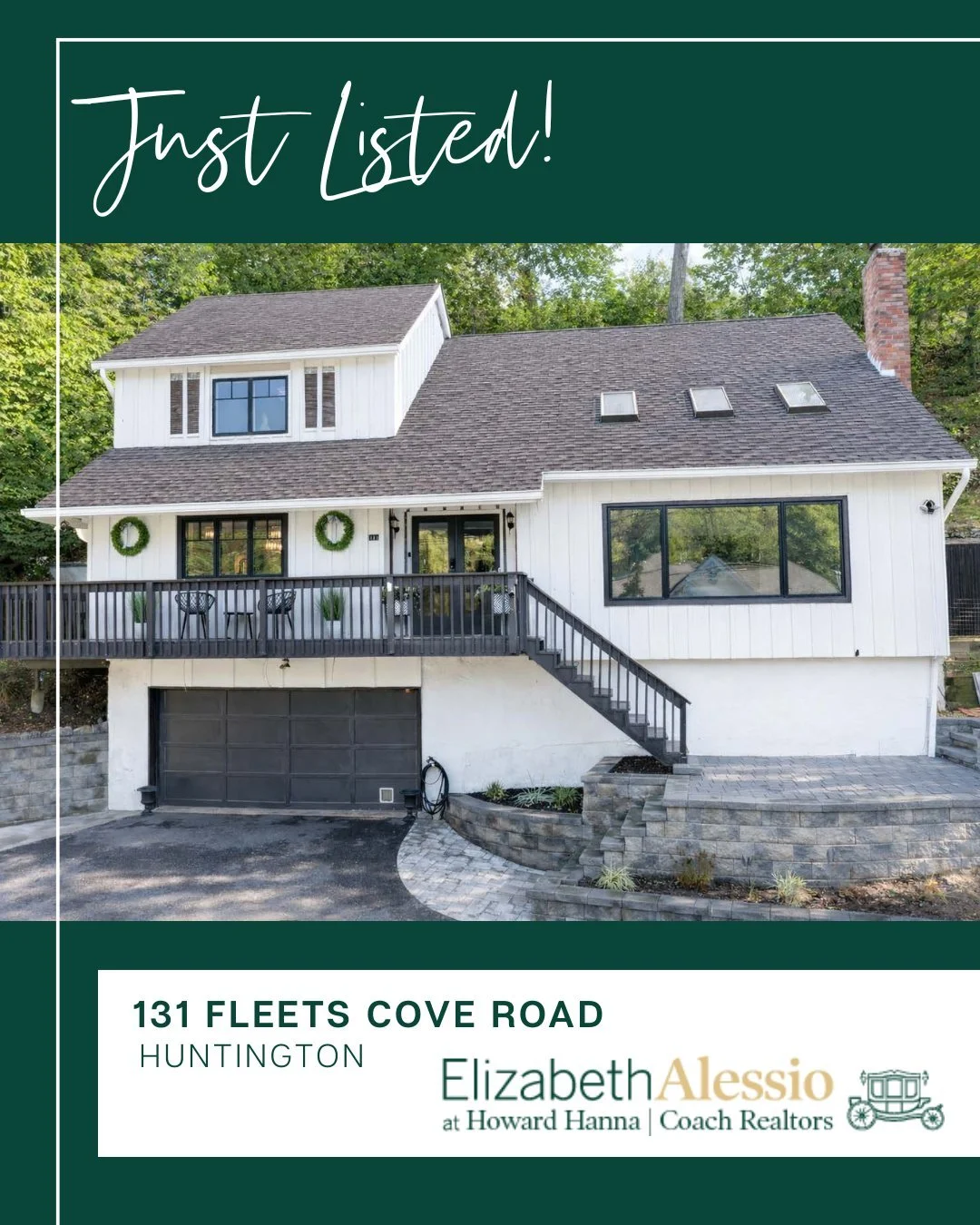 Just Listed!
131 Fleets Cove Road, Huntington
Beauty and the Beach 🌊🏡

Completely renovated within the past three years &mdash; down to the studs &mdash; with timeless finishes throughout. ✨

Located in a sought-after beach community with beach rig