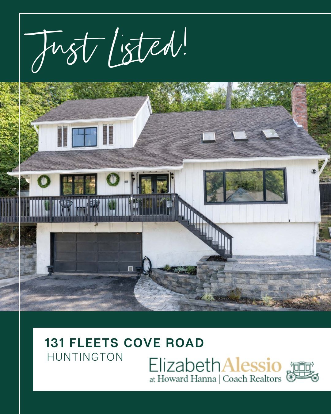 Just Listed!
131 Fleets Cove Road, Huntington
Beauty and the Beach 🌊🏡

Completely renovated within the past three years &mdash; down to the studs &mdash; with timeless finishes throughout. ✨

Located in a sought-after beach community with beach rig