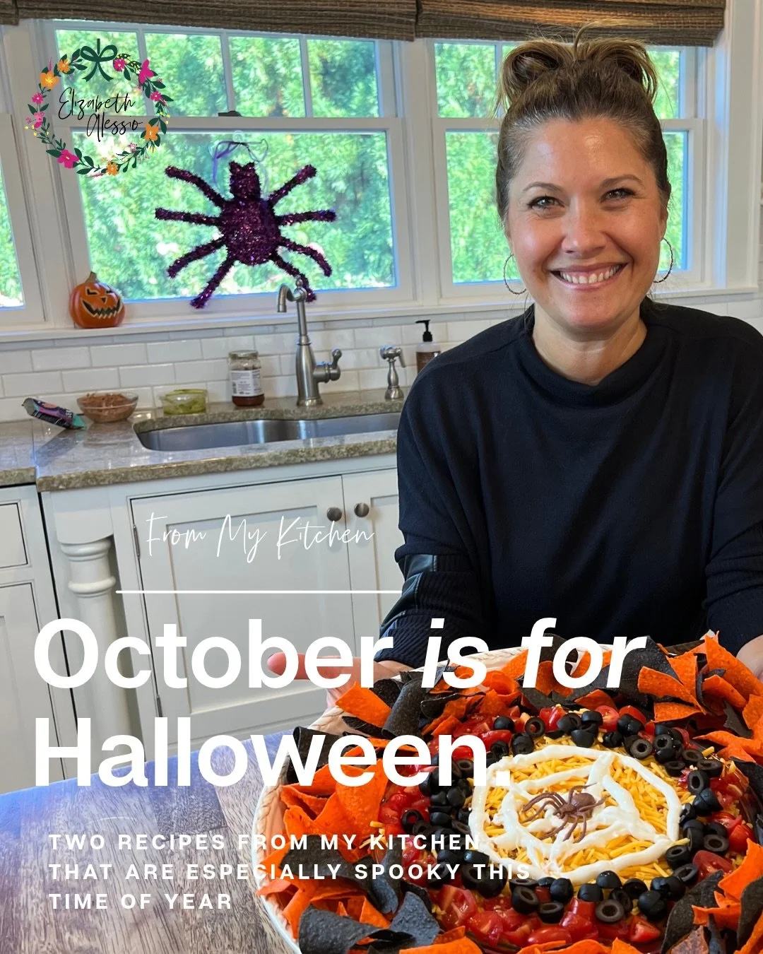 Halloween is almost here, and in our house that means treats, no tricks! 🎃

I&rsquo;ve pulled together a few of my favorites From My Kitchen, including my Spooky-Good Halloween Charcuterie Board and my Spooky Spider 7-Layer Dip. 

All of the recipes