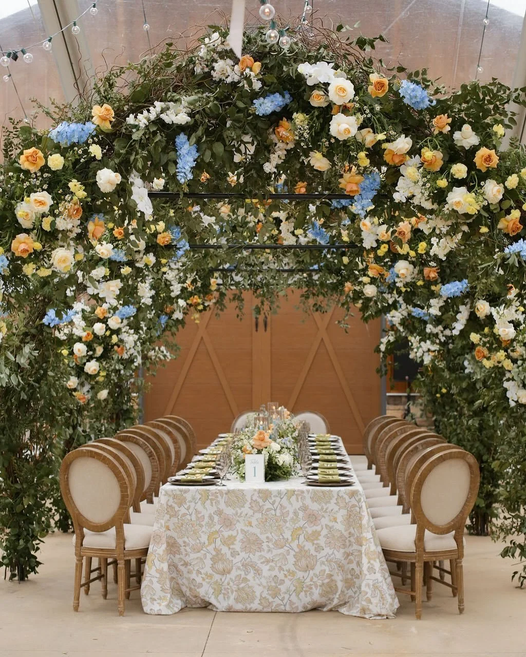 Nothing sweeter than getting married at your family home, and walking right out the front door to your future husband. 🥹 Every little thing about Kayla + Ben&rsquo;s wedding was intentional, thoughtful, and precious in every way! I wish we could go 