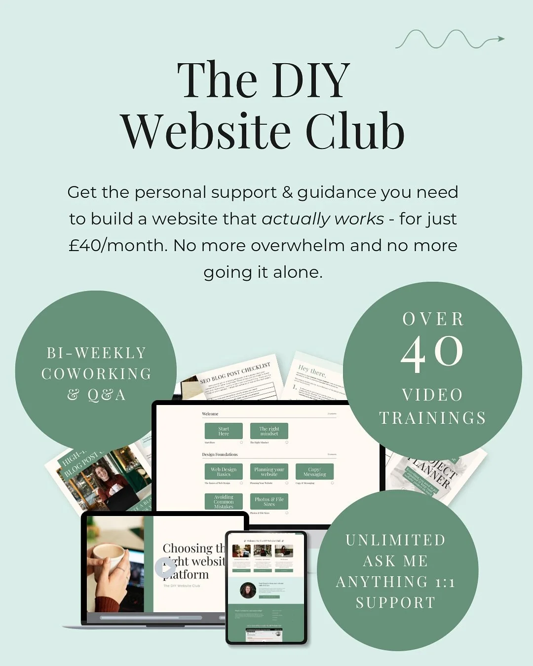 So you know you want a website but you can&rsquo;t afford to work with a designer just yet&hellip;

Here&rsquo;s the tea: if you want to build a website that brings in clients consistently, WITHOUT having to show up on social media - you have to know