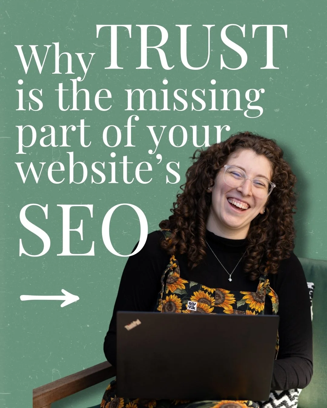Want to know what a web designer is changing on her own website right now? 👀

I&rsquo;ve been making a few updates behind the scenes on my site recently, and one of the biggest additions I&rsquo;ve made is trust signals.

Why?

Because people are be