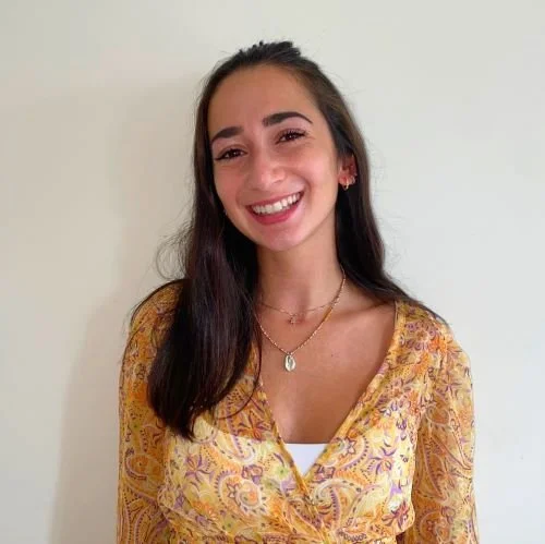 Zara Myers smiling at camera