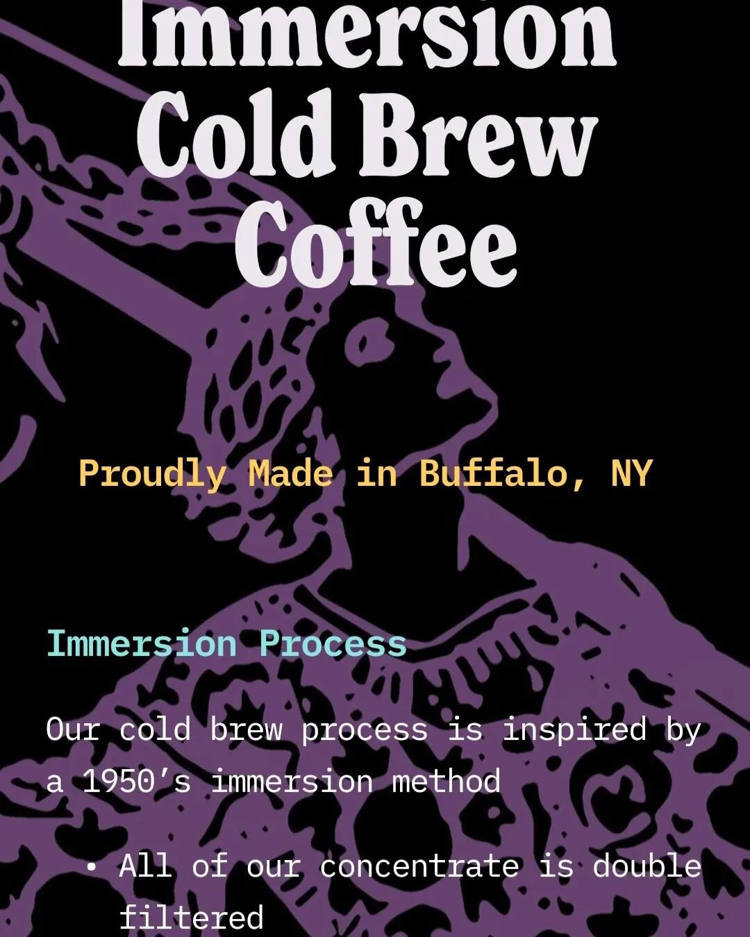 And we're live 🤟 website link in bio #staycaffeinated #coldbrew #foolishcoffee #buffalocoffeecommunity