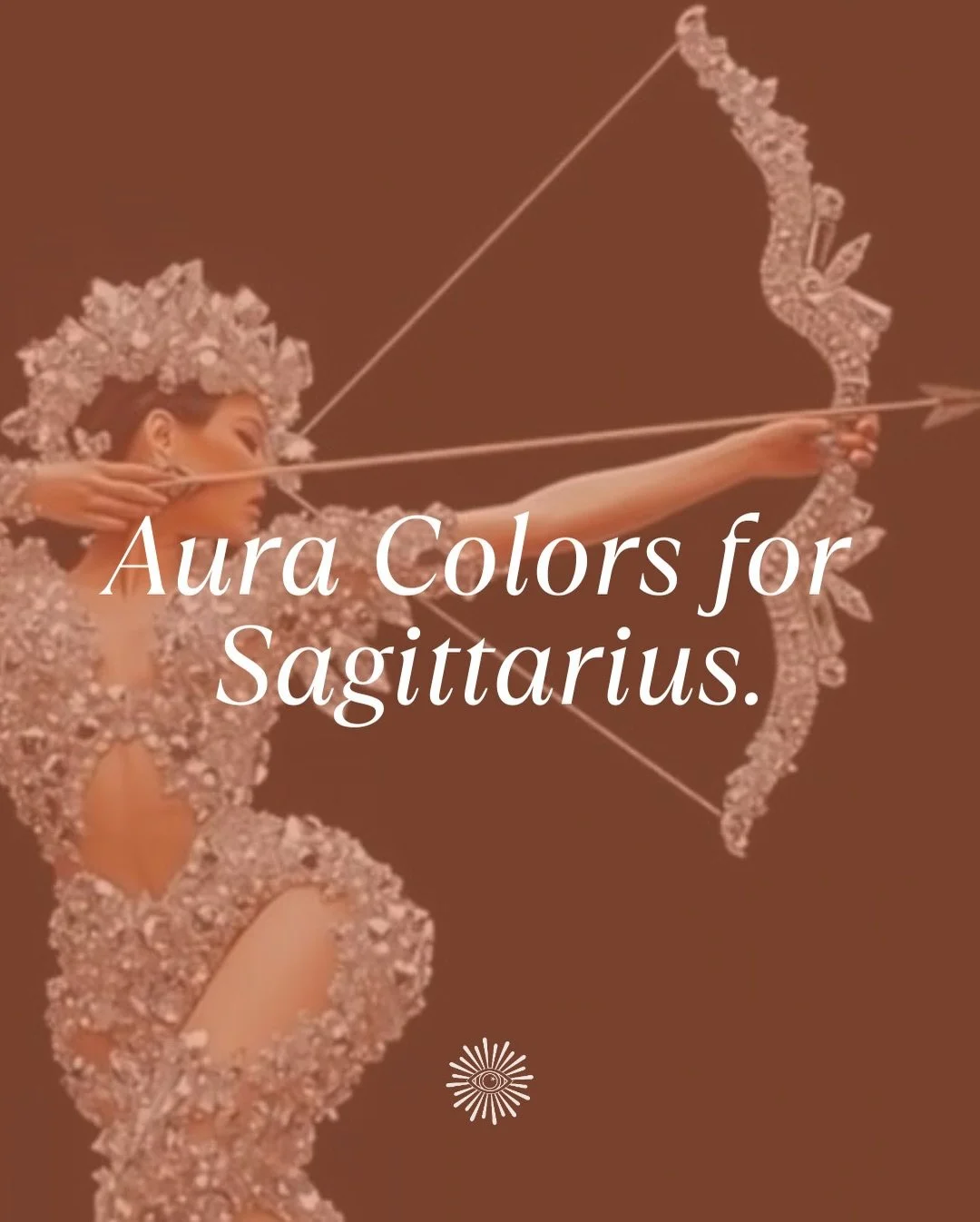 Sag Season brings a fiery yet free-spirited energy that&rsquo;s impossible to ignore 🏹 ♐️
⠀⠀⠀⠀⠀⠀⠀⠀⠀
Orange and Turquoise are the aura colors that best represent the duality of this fire sign 🔥 Together, these hues create a playful yet powerful aura