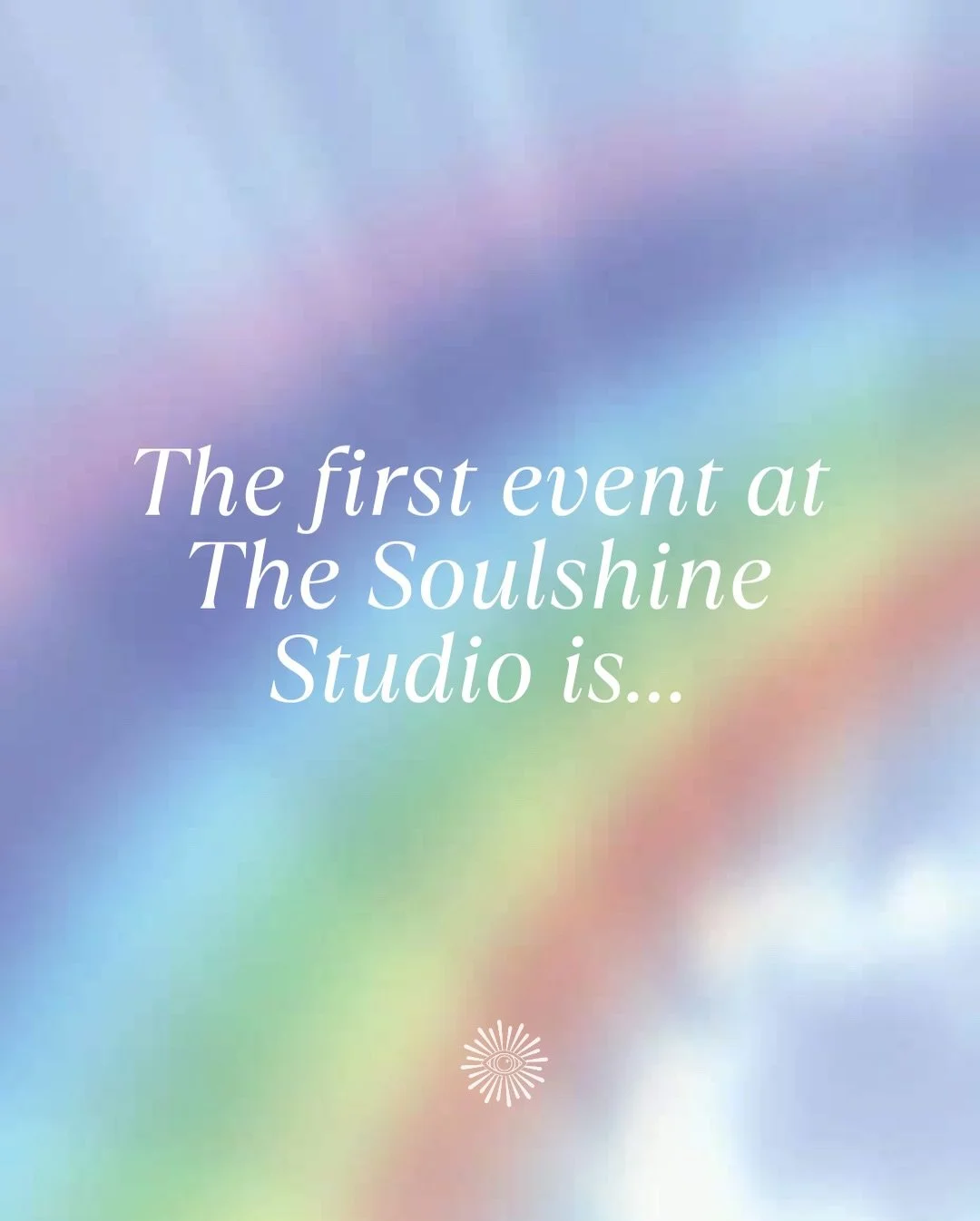 Drumroll please....
⠀⠀⠀⠀⠀⠀⠀⠀⠀
Our first event in the new Soulshine Studio is going to be a Collage Your Aura event with @skyqueenstuidio! It will be the ultimate creative energy experience 🌟🌈
⠀⠀⠀⠀⠀⠀⠀⠀⠀
First, you&rsquo;ll have your aura portrait ta