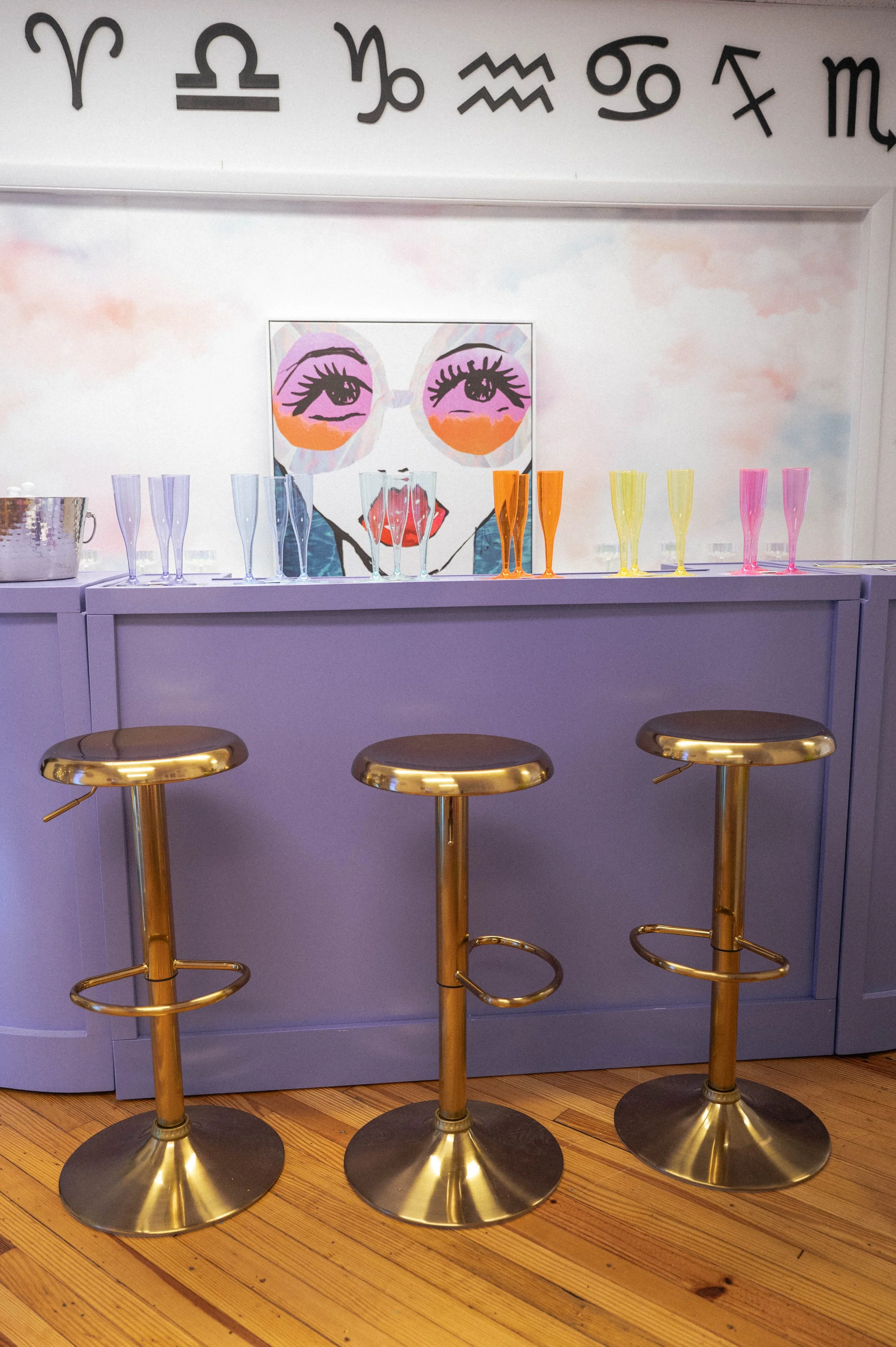 astrology bar at soulshine aura studio near washington dc